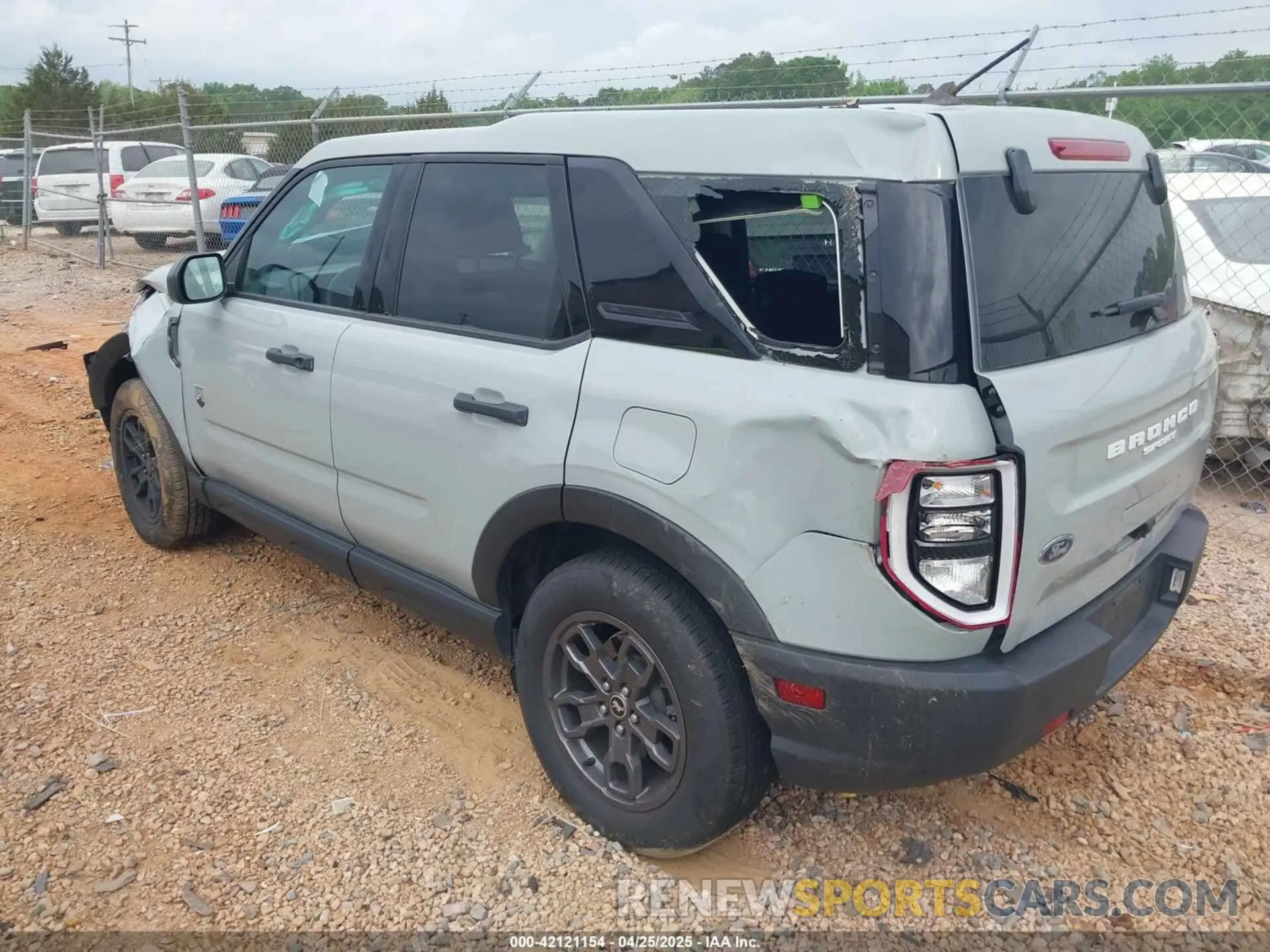 3 Photograph of a damaged car 3FMCR9B64NRE34904 FORD BRONCO SPORT 2022