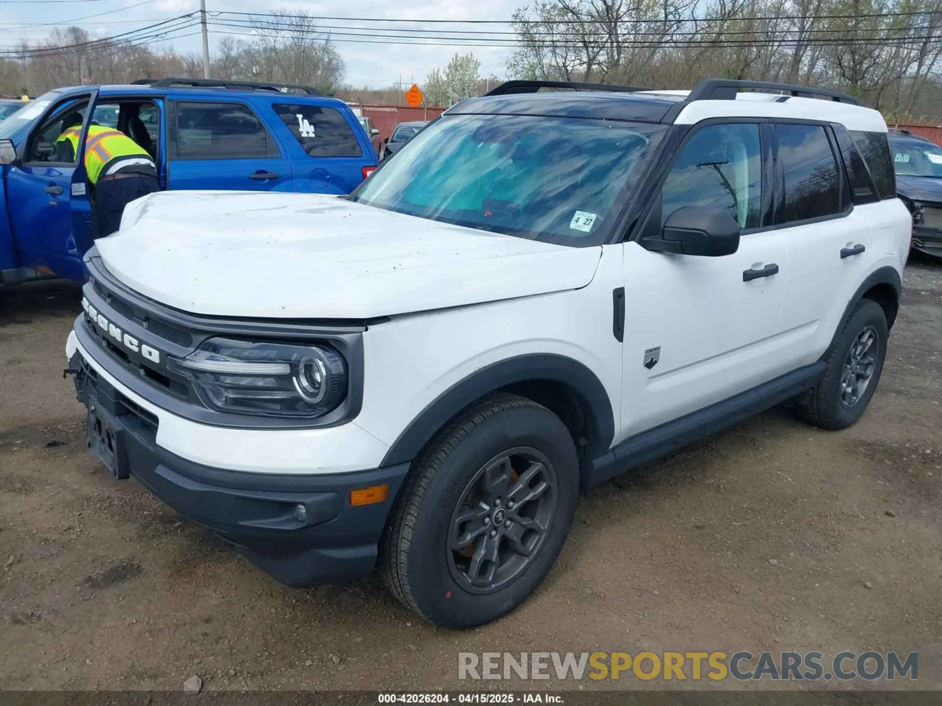 2 Фотография поврежденного автомобиля 3FMCR9B65NRD15243 FORD BRONCO SPORT 2022