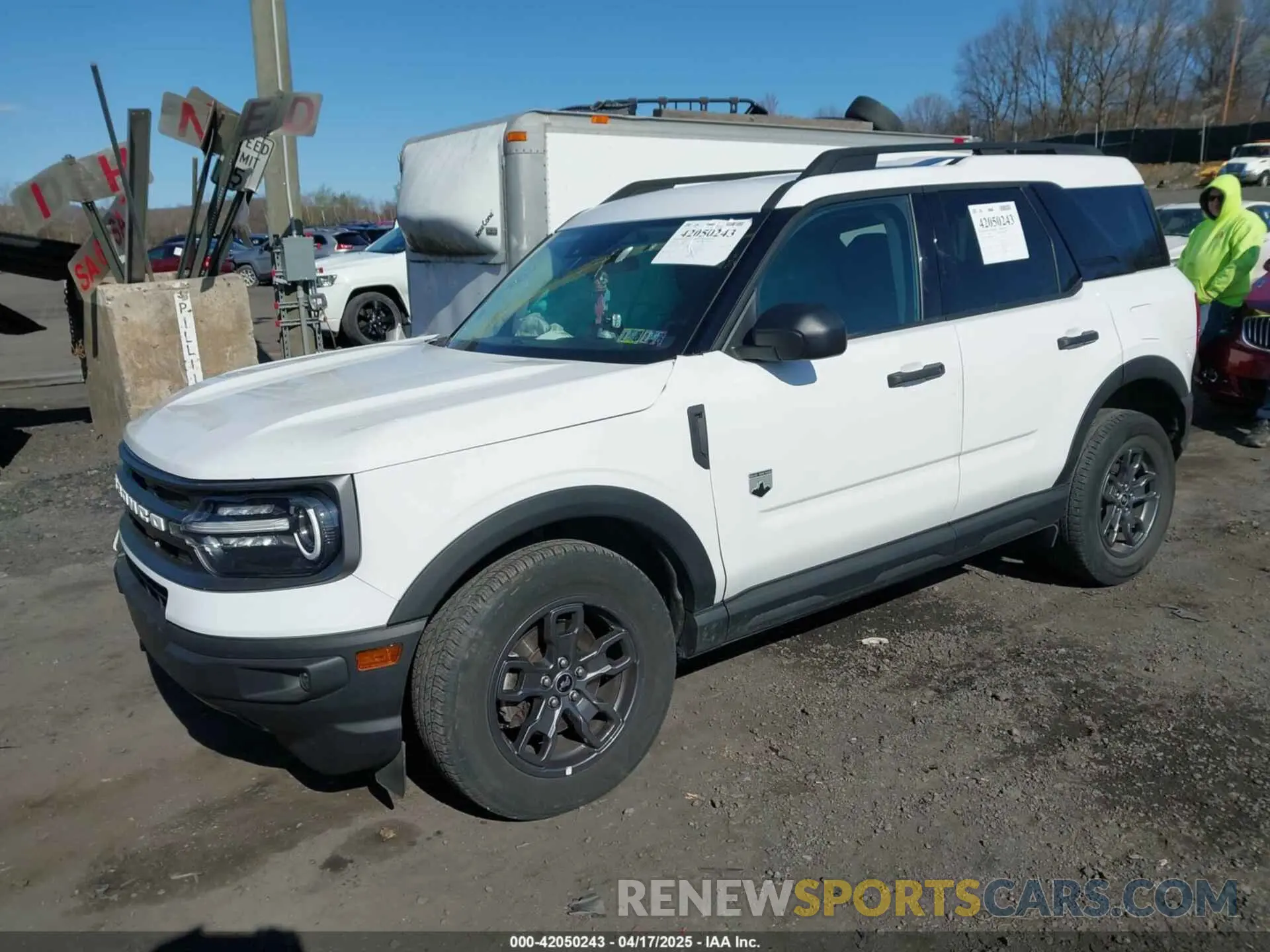 2 Photograph of a damaged car 3FMCR9B65NRD86491 FORD BRONCO SPORT 2022