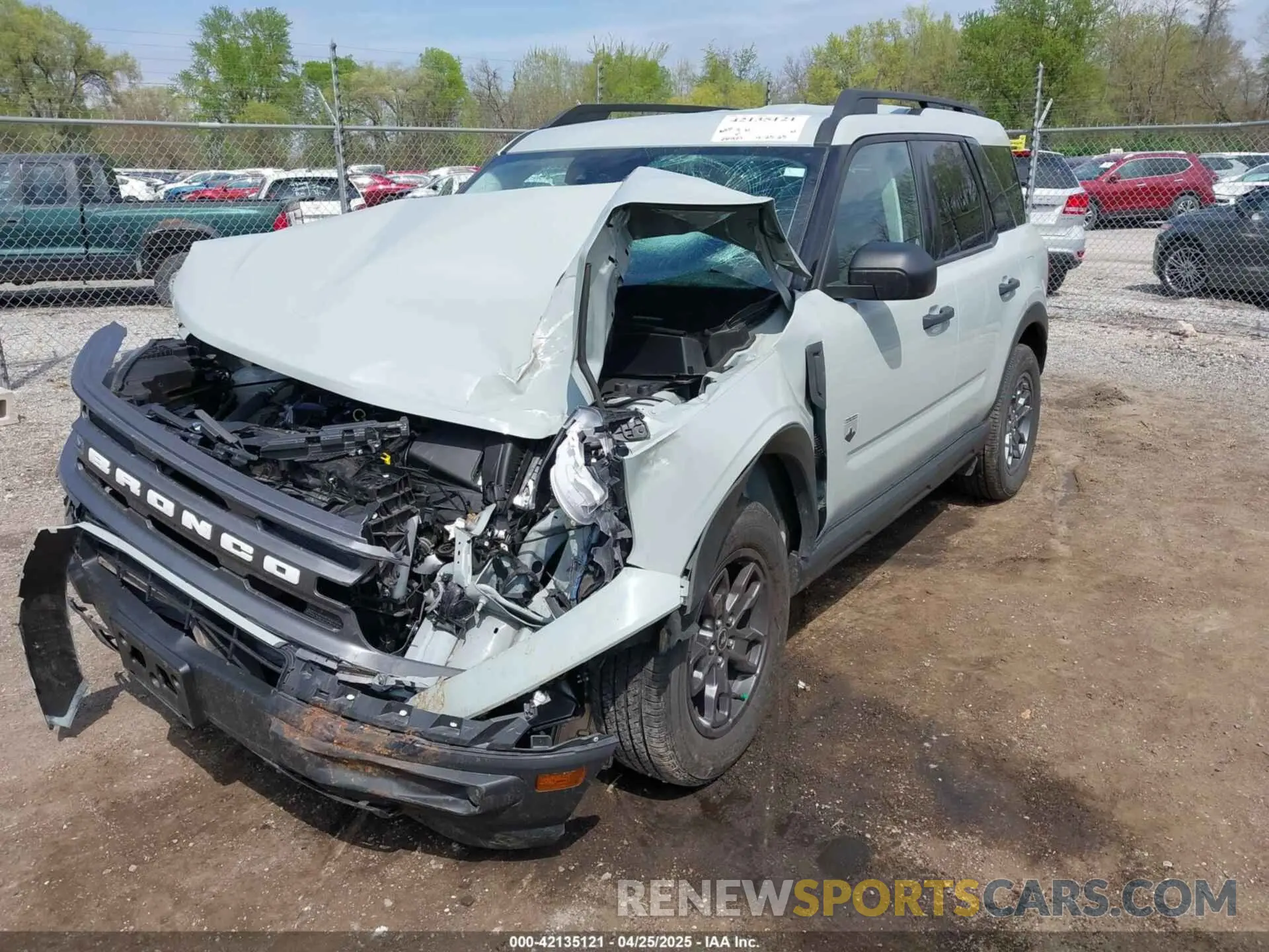 6 Photograph of a damaged car 3FMCR9B66NRD32438 FORD BRONCO SPORT 2022