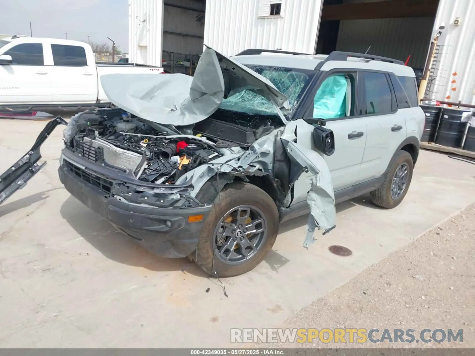2 Фотография поврежденного автомобиля 3FMCR9B67NRD85438 FORD BRONCO SPORT 2022