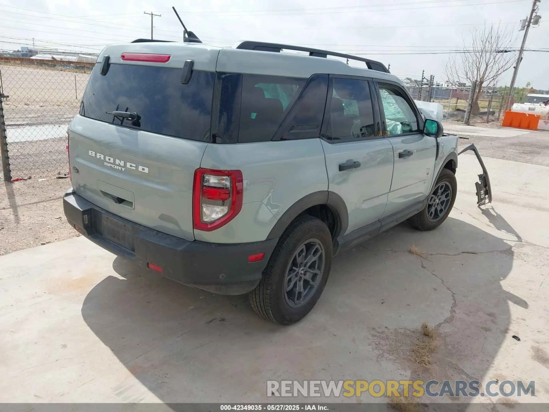 4 Фотография поврежденного автомобиля 3FMCR9B67NRD85438 FORD BRONCO SPORT 2022