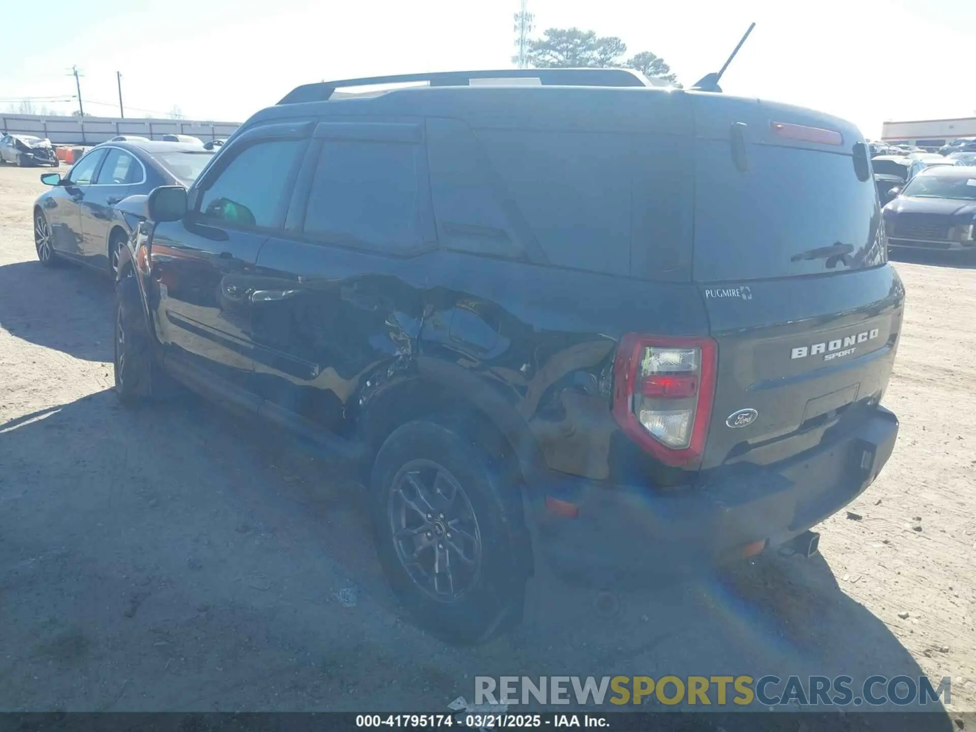 3 Photograph of a damaged car 3FMCR9B69NRD76479 FORD BRONCO SPORT 2022