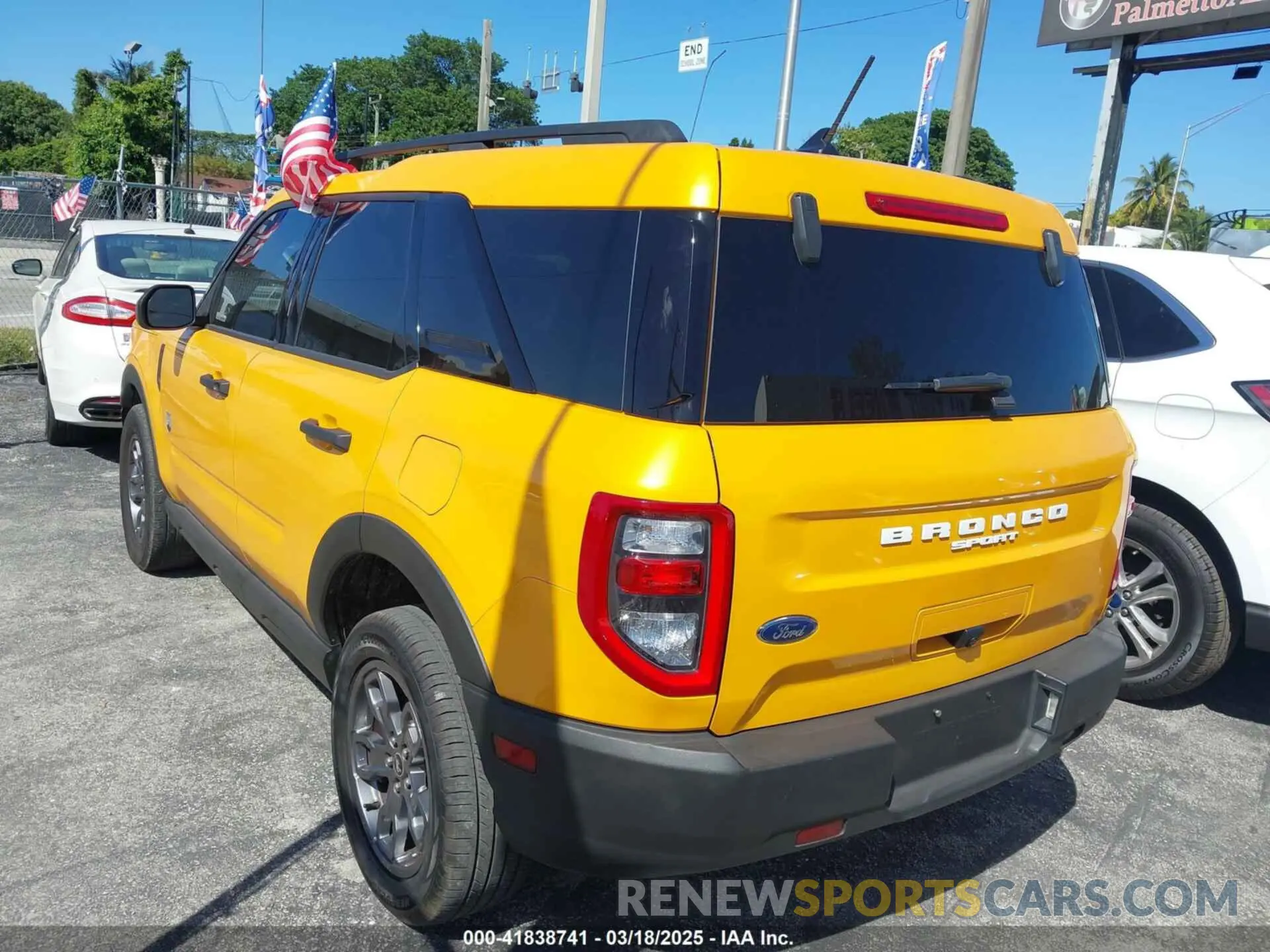 3 Photograph of a damaged car 3FMCR9B6XNRD95185 FORD BRONCO SPORT 2022
