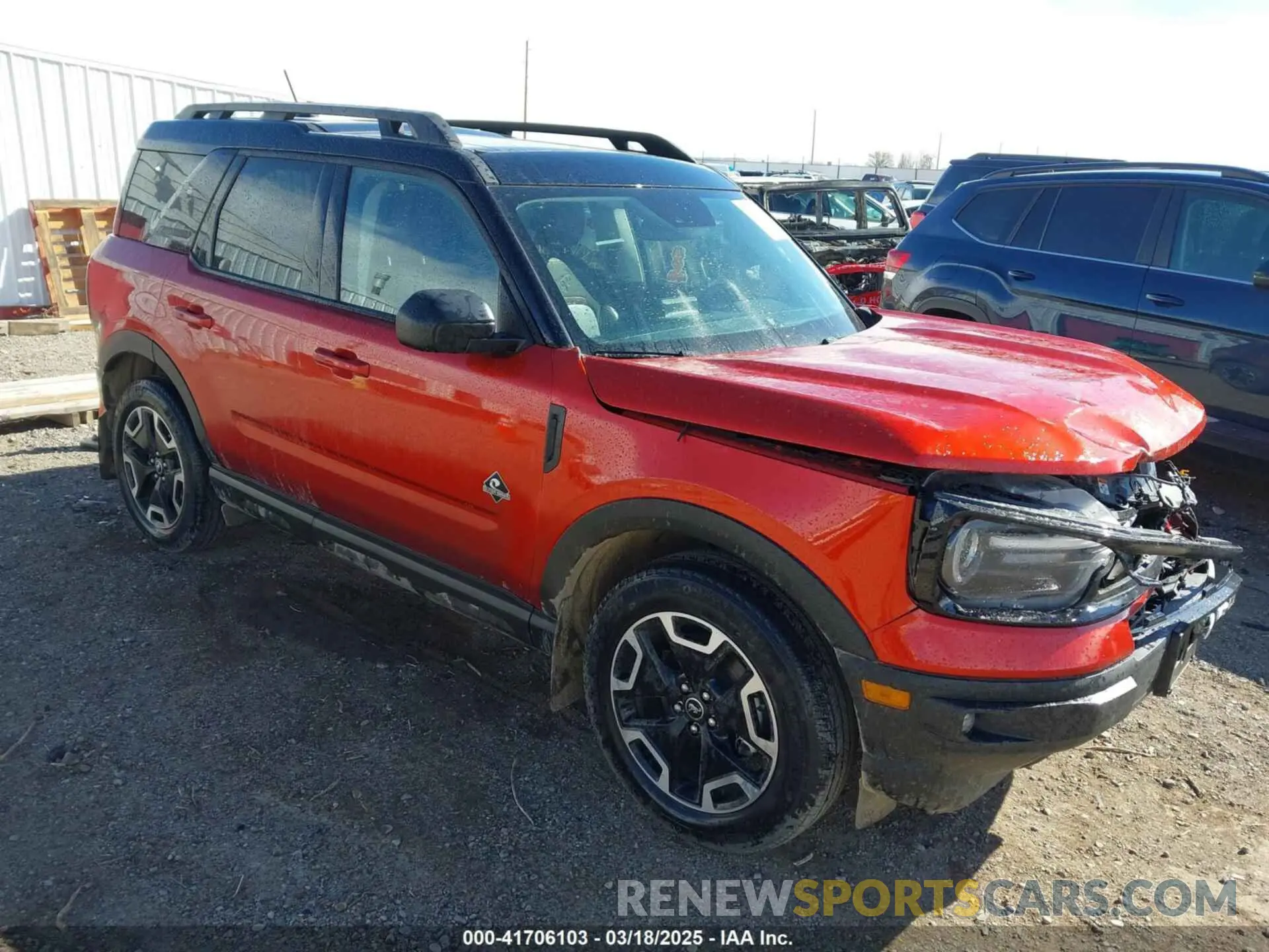 1 Фотография поврежденного автомобиля 3FMCR9C61NRD13990 FORD BRONCO SPORT 2022