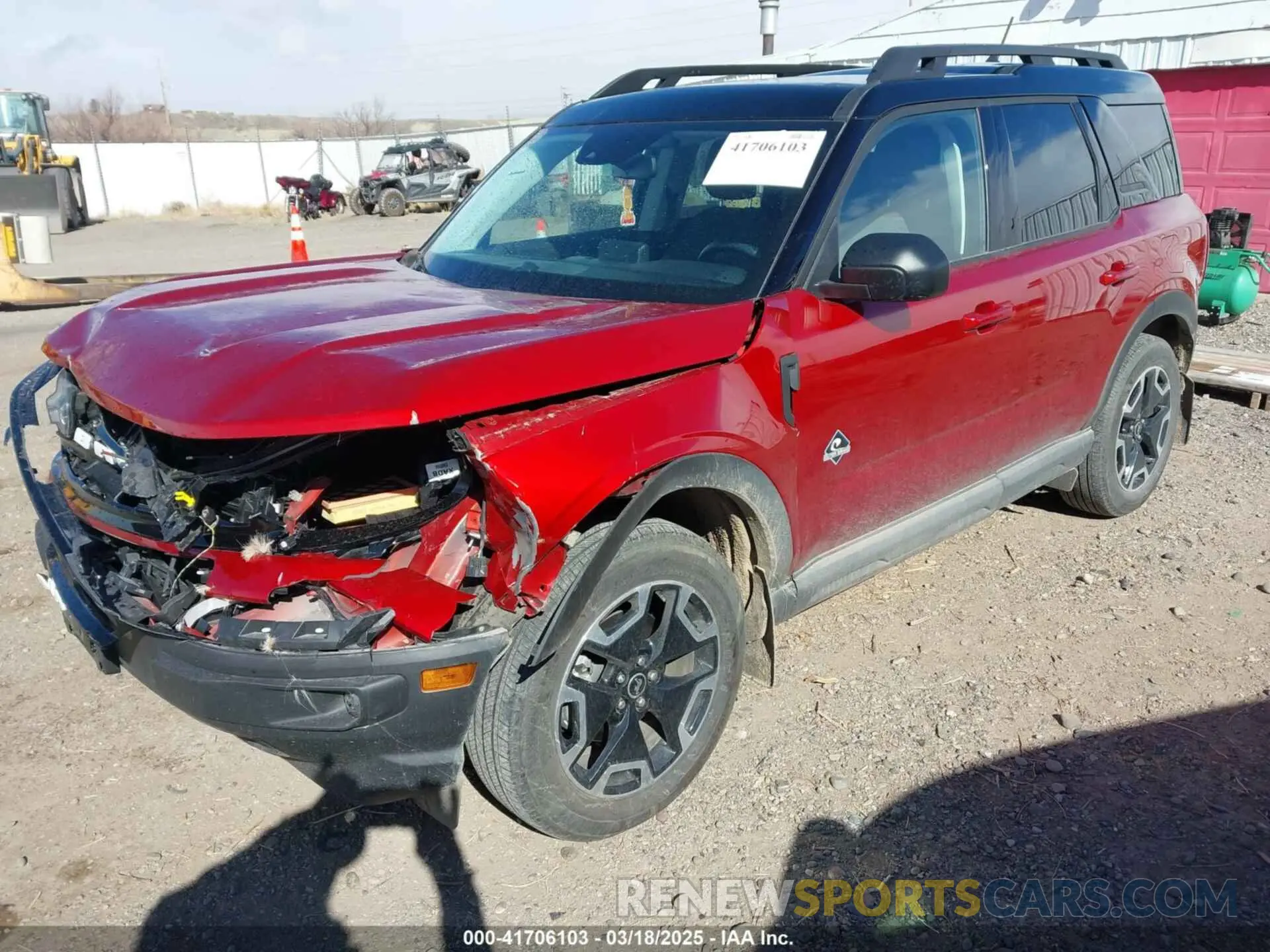 2 Фотография поврежденного автомобиля 3FMCR9C61NRD13990 FORD BRONCO SPORT 2022