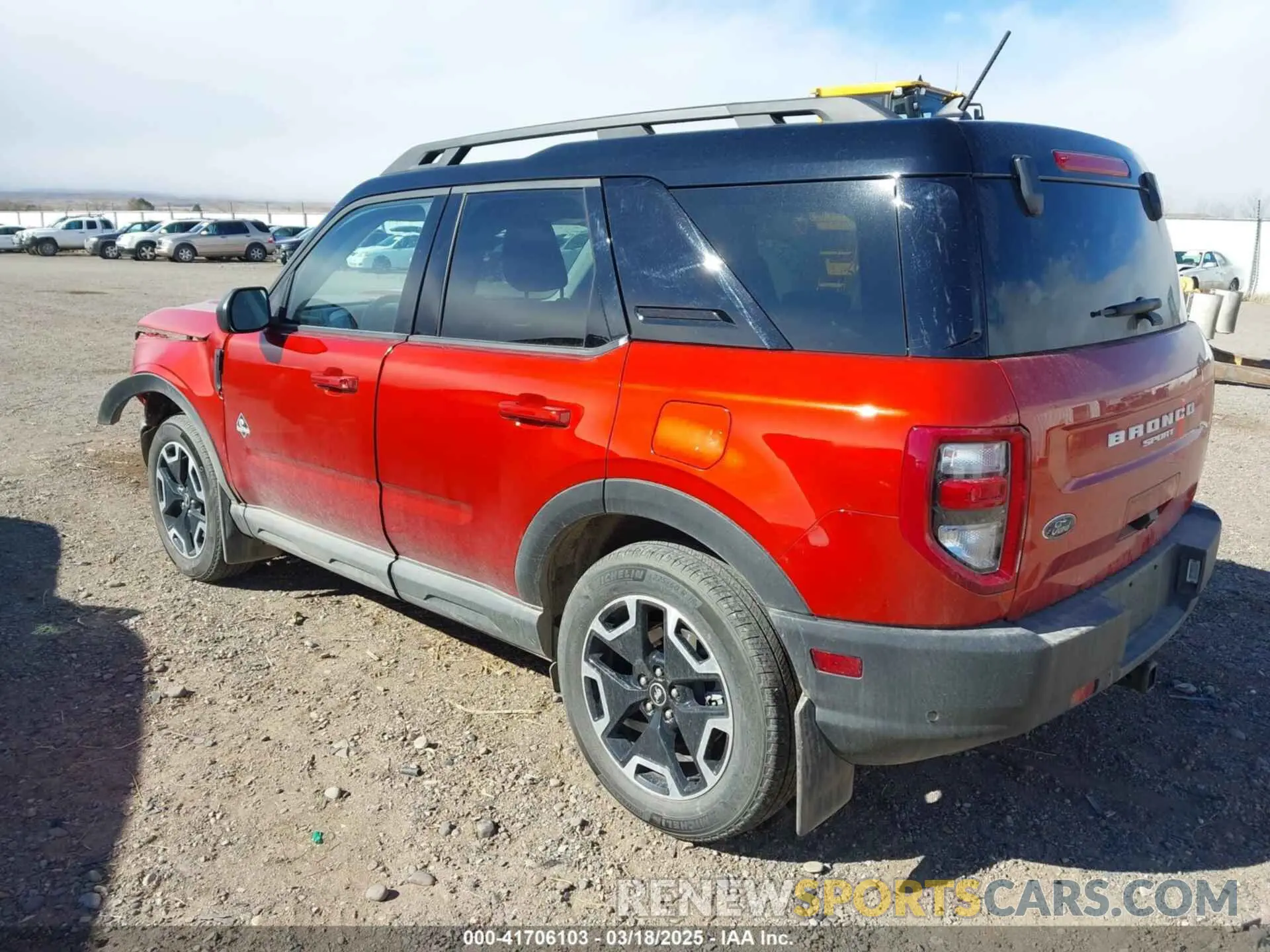 3 Фотография поврежденного автомобиля 3FMCR9C61NRD13990 FORD BRONCO SPORT 2022
