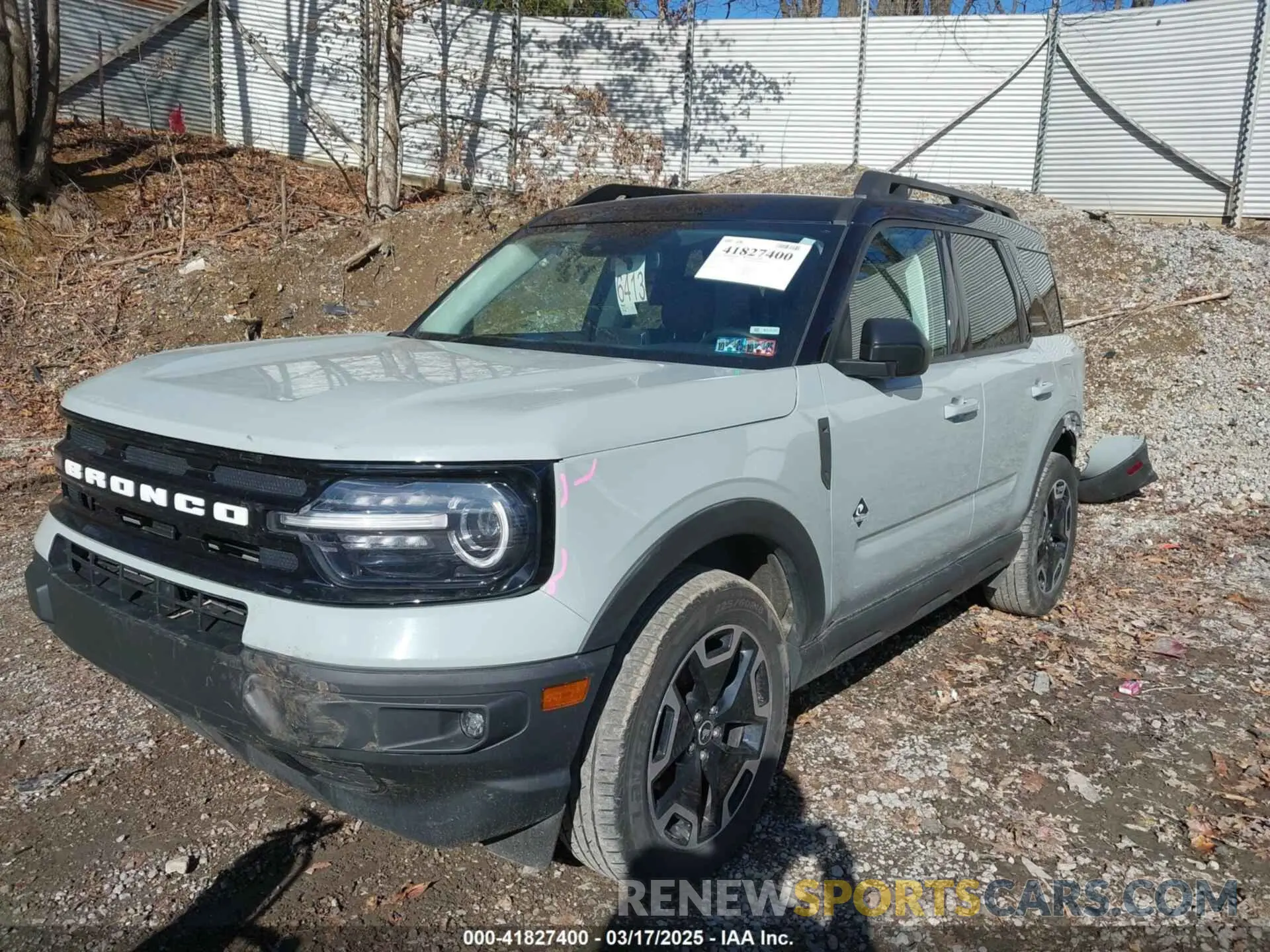22 Photograph of a damaged car 3FMCR9C63NRD84317 FORD BRONCO SPORT 2022