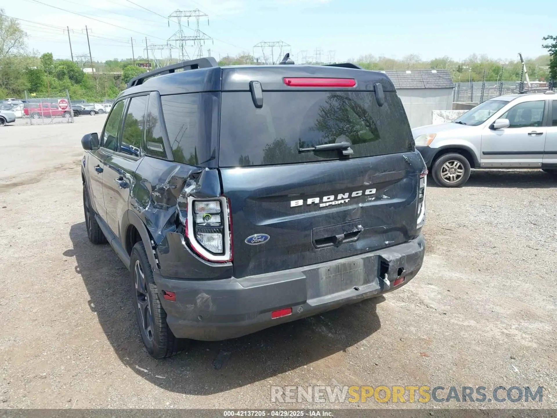 6 Фотография поврежденного автомобиля 3FMCR9C63NRE27487 FORD BRONCO SPORT 2022