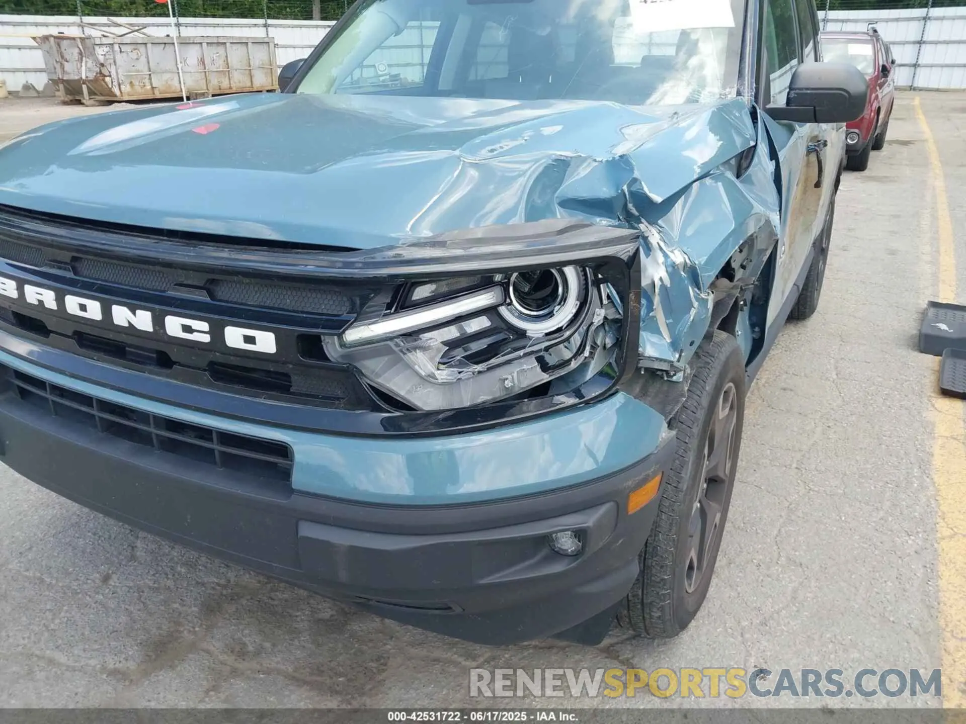 6 Photograph of a damaged car 3FMCR9C67NRD57654 FORD BRONCO SPORT 2022