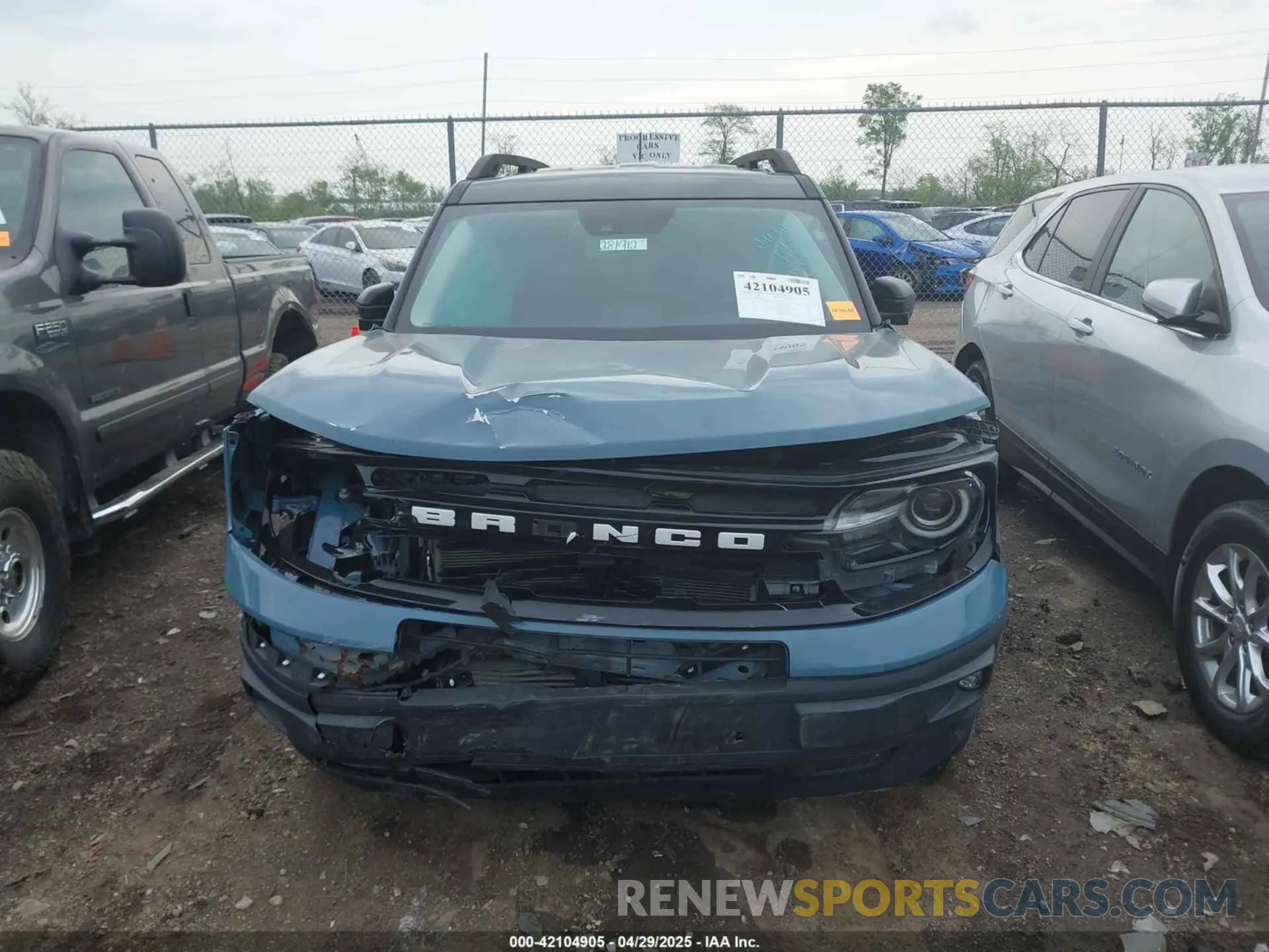 13 Photograph of a damaged car 3FMCR9C68NRD47702 FORD BRONCO SPORT 2022