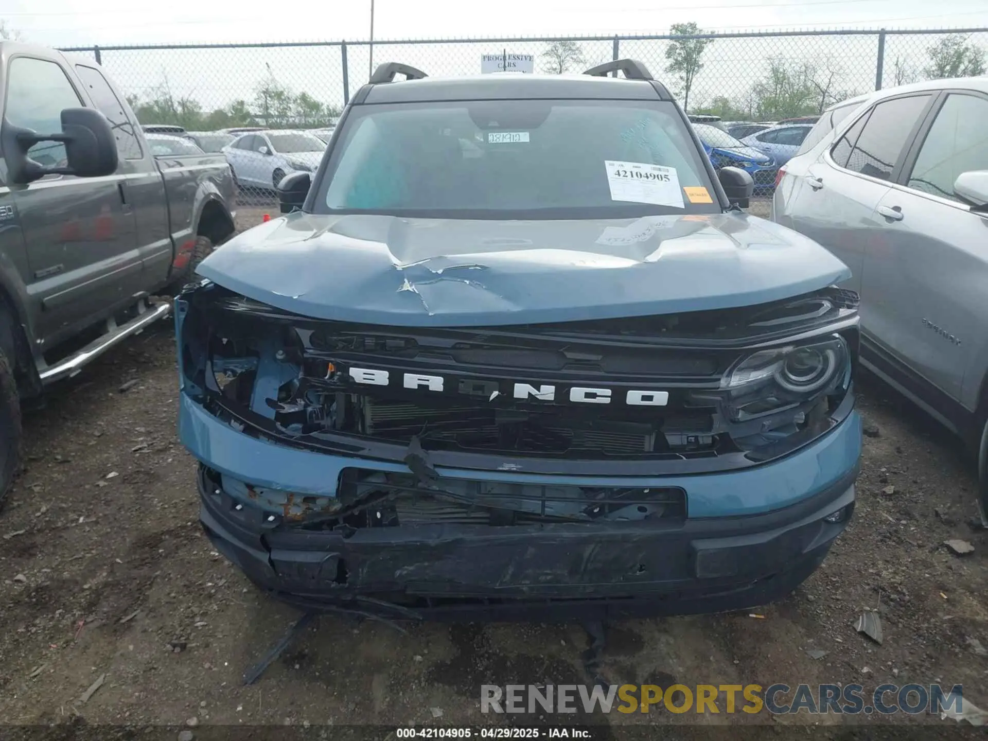6 Photograph of a damaged car 3FMCR9C68NRD47702 FORD BRONCO SPORT 2022
