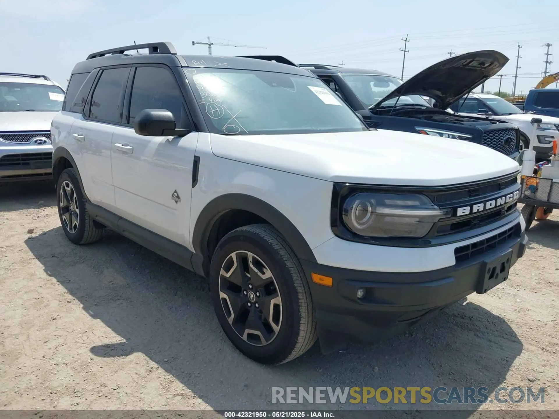 1 Фотография поврежденного автомобиля 3FMCR9C6XNRE27616 FORD BRONCO SPORT 2022