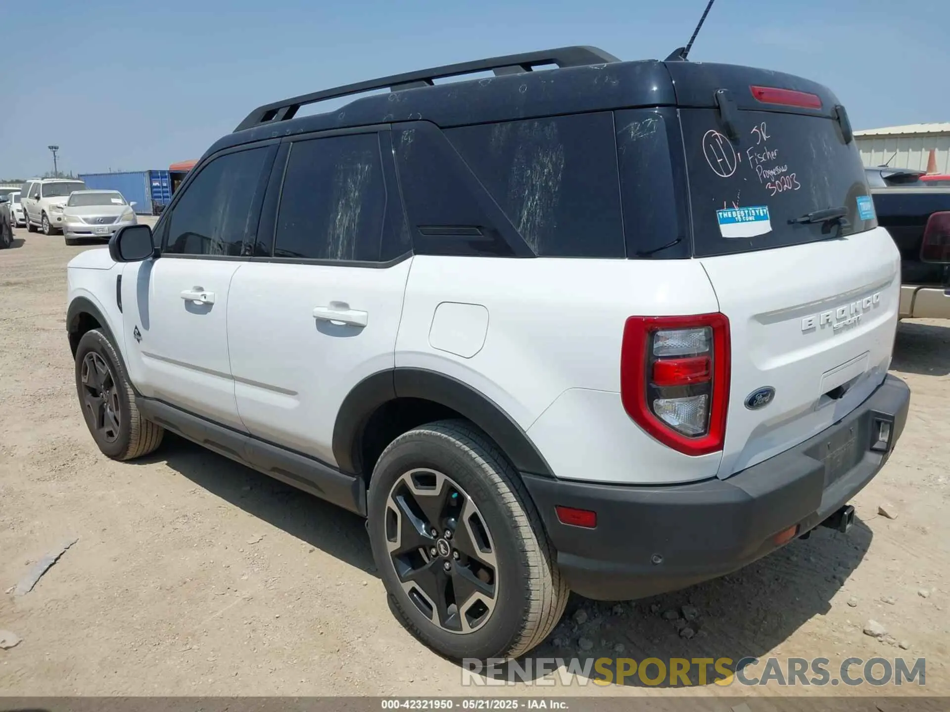 3 Фотография поврежденного автомобиля 3FMCR9C6XNRE27616 FORD BRONCO SPORT 2022