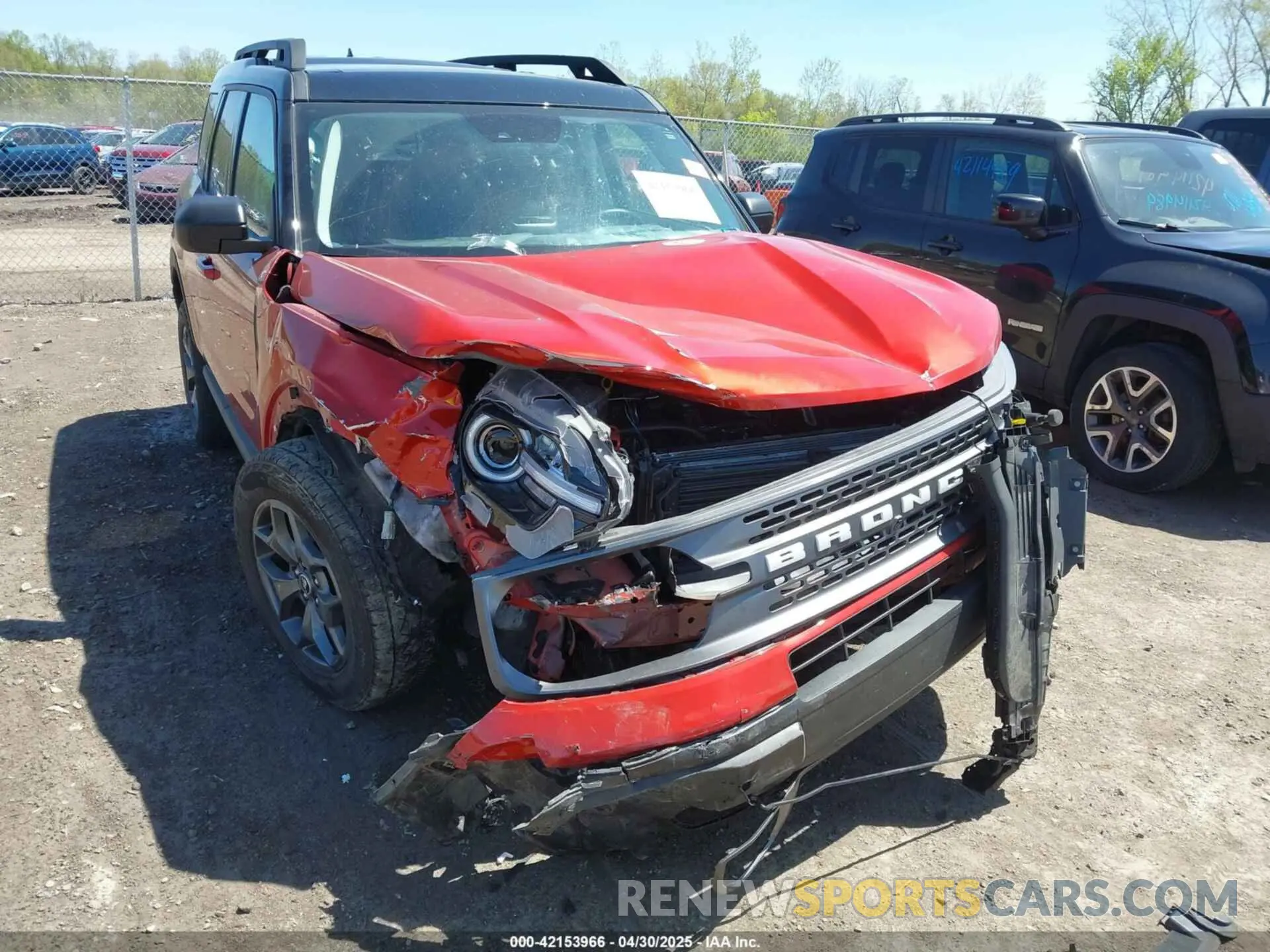6 Photograph of a damaged car 3FMCR9D98NRD54559 FORD BRONCO SPORT 2022