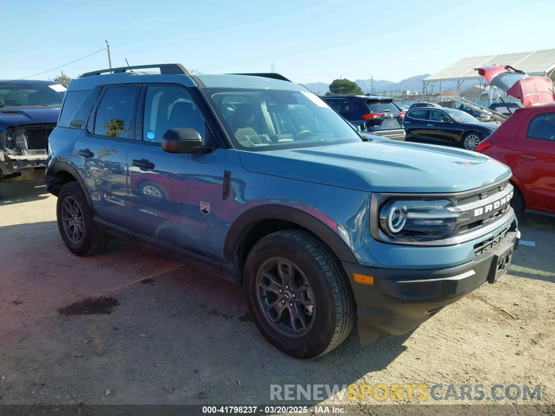 1 Фотография поврежденного автомобиля 3FMCR9B60PRE36846 FORD BRONCO SPORT 2023