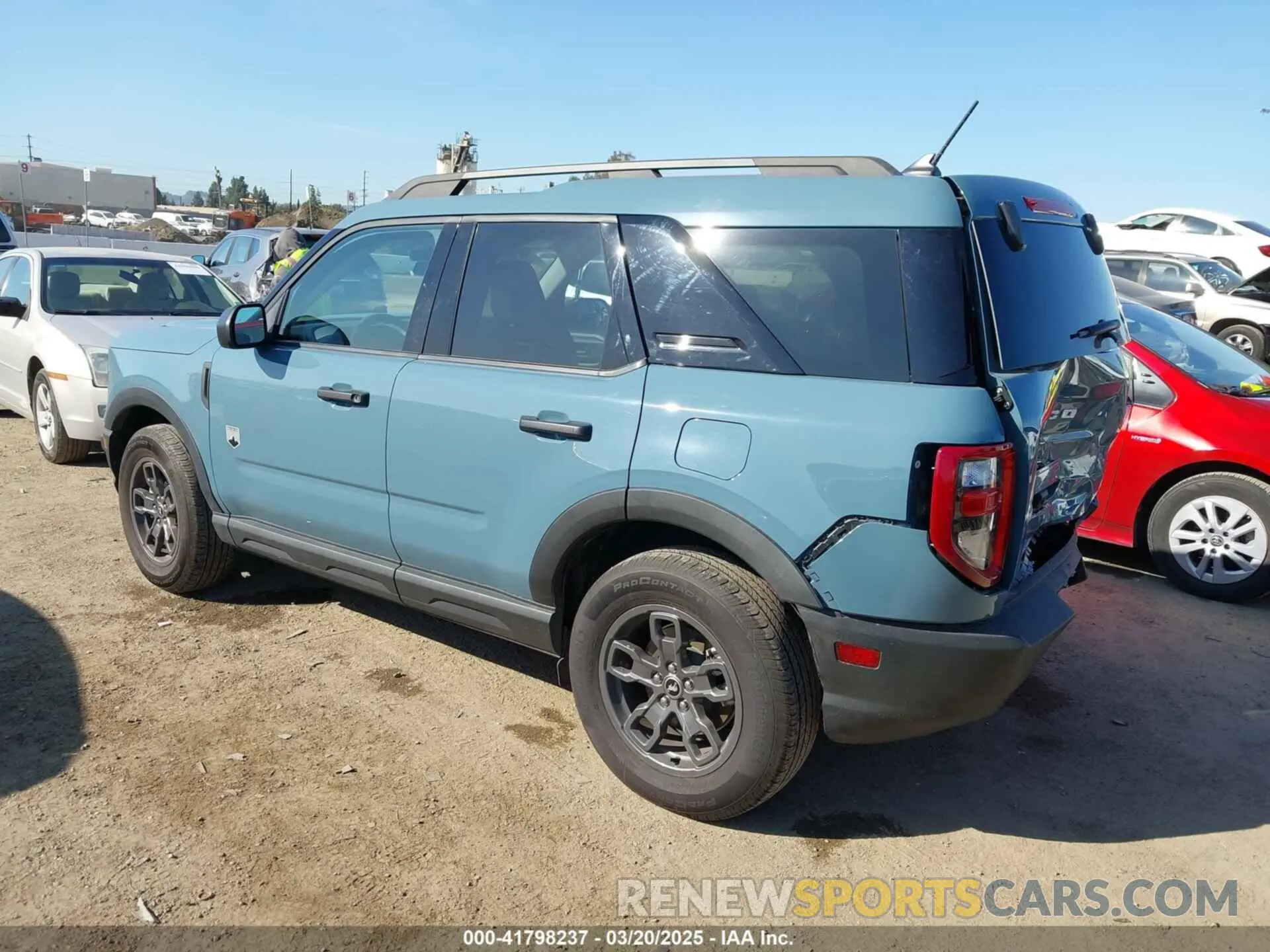 3 Фотография поврежденного автомобиля 3FMCR9B60PRE36846 FORD BRONCO SPORT 2023