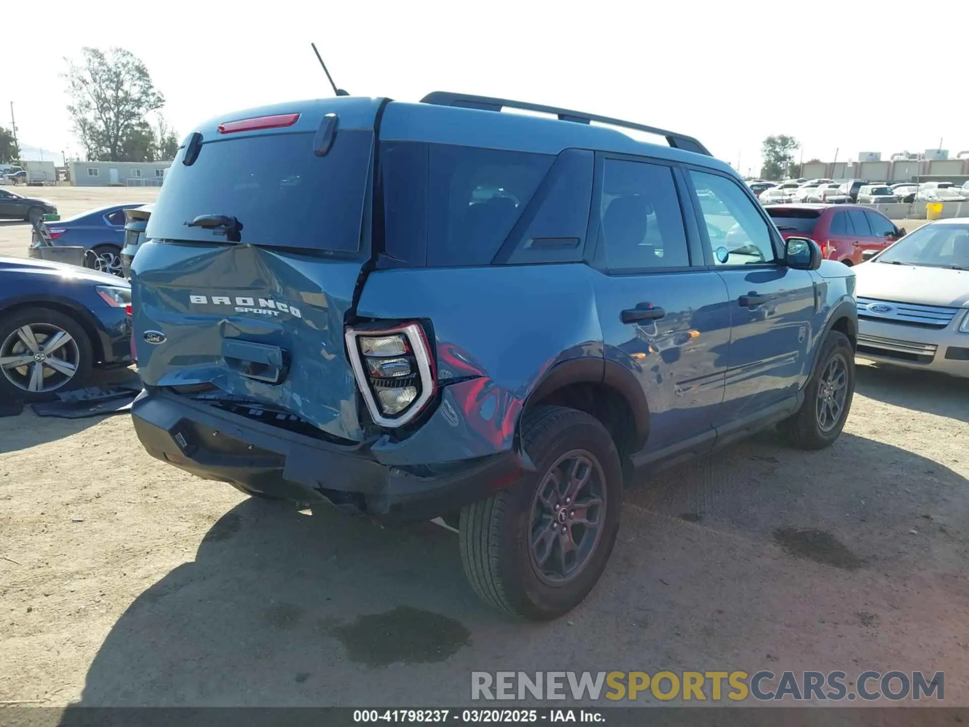 4 Фотография поврежденного автомобиля 3FMCR9B60PRE36846 FORD BRONCO SPORT 2023