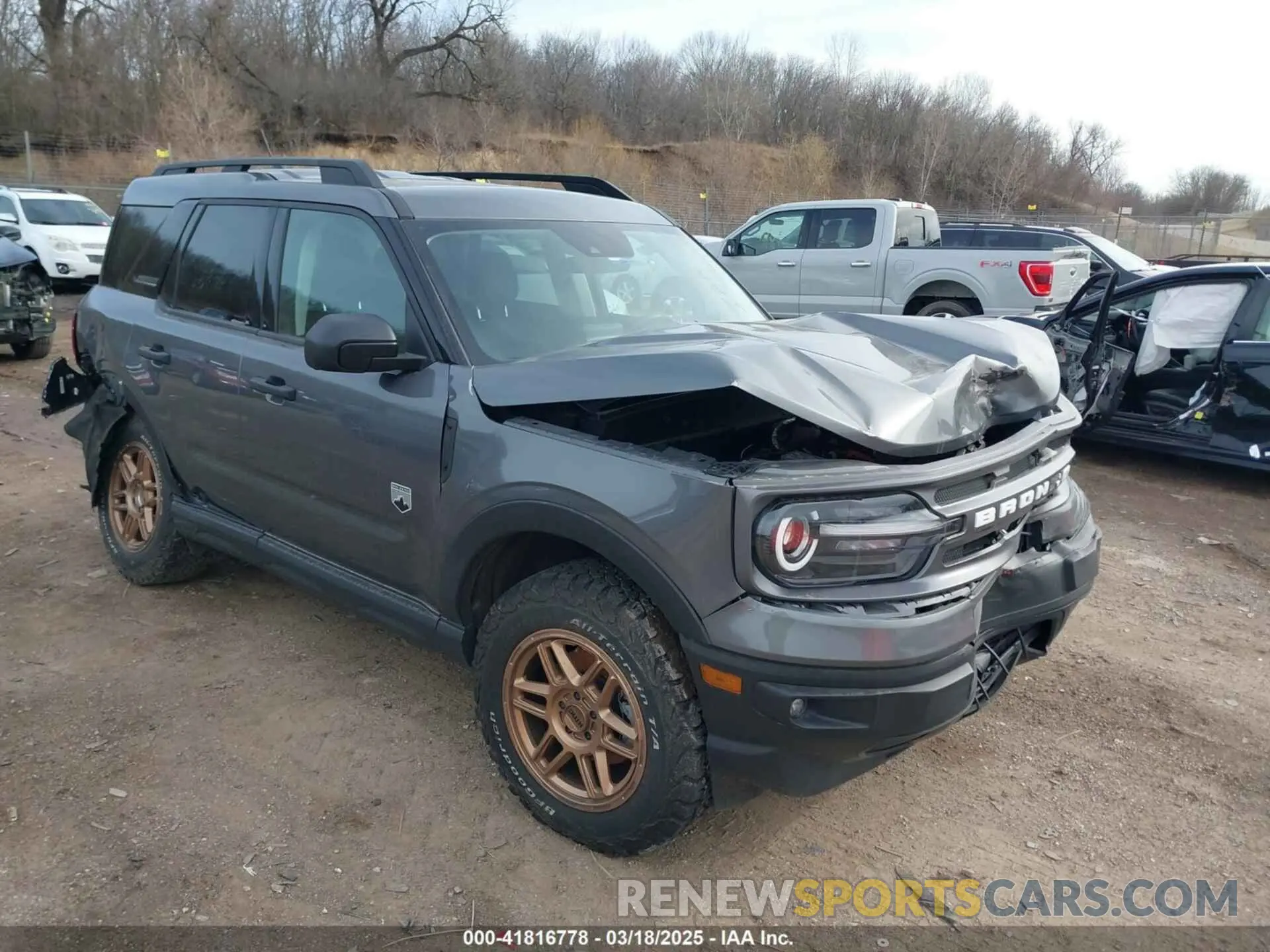 1 Фотография поврежденного автомобиля 3FMCR9B61PRD05246 FORD BRONCO SPORT 2023