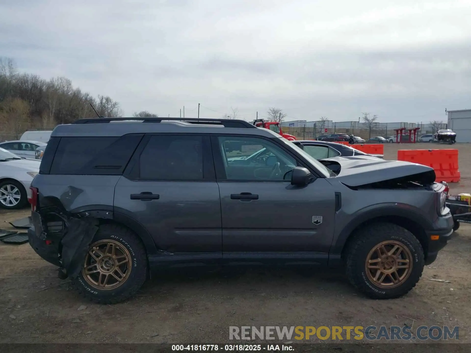 13 Фотография поврежденного автомобиля 3FMCR9B61PRD05246 FORD BRONCO SPORT 2023