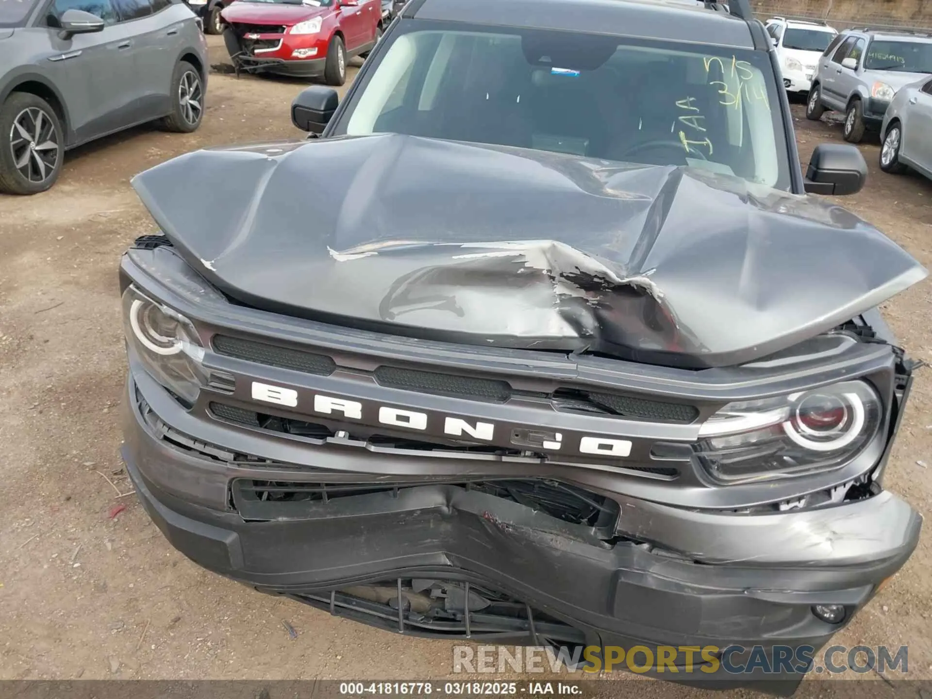 6 Фотография поврежденного автомобиля 3FMCR9B61PRD05246 FORD BRONCO SPORT 2023