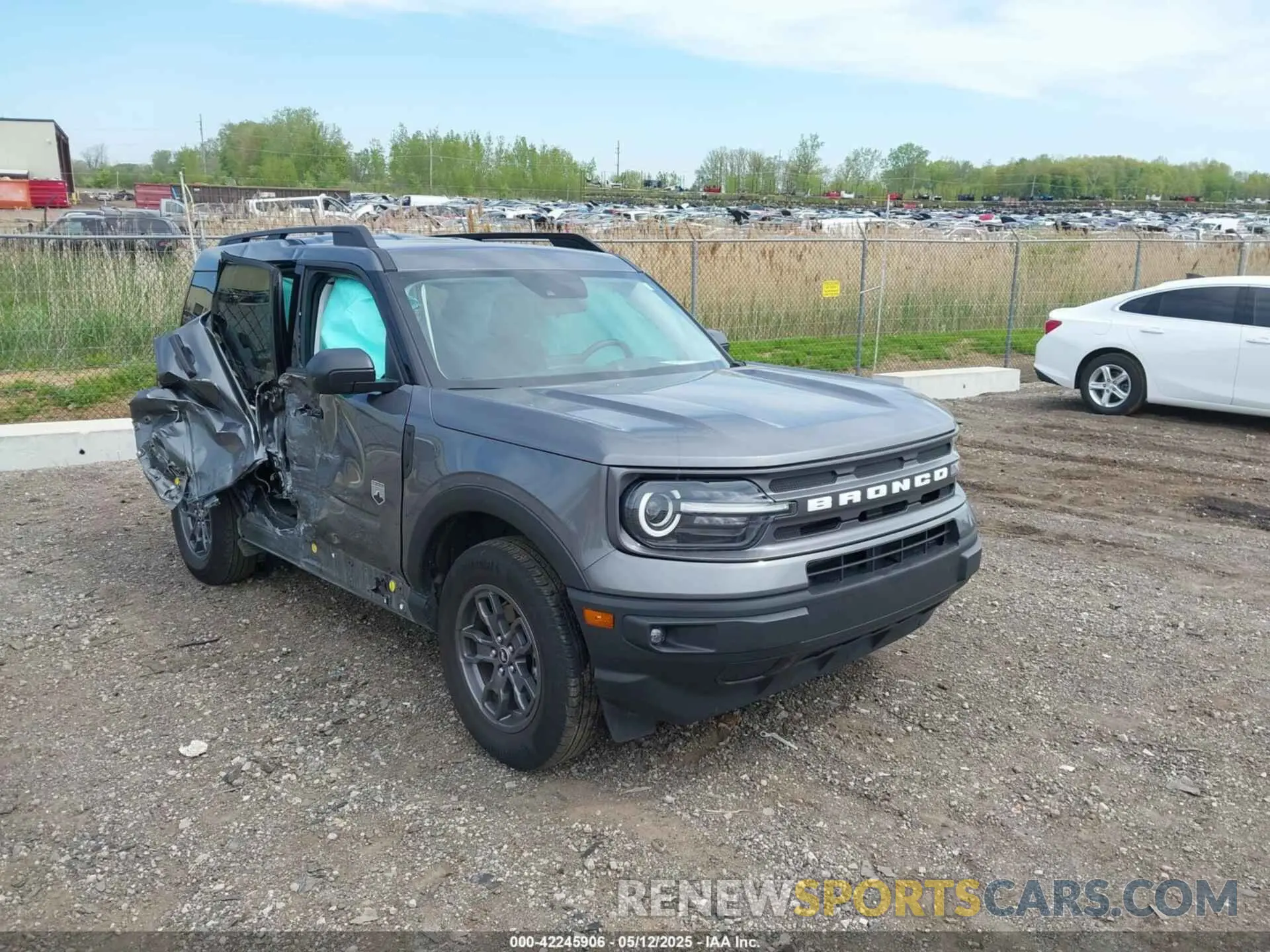 1 Photograph of a damaged car 3FMCR9B61PRD63180 FORD BRONCO SPORT 2023