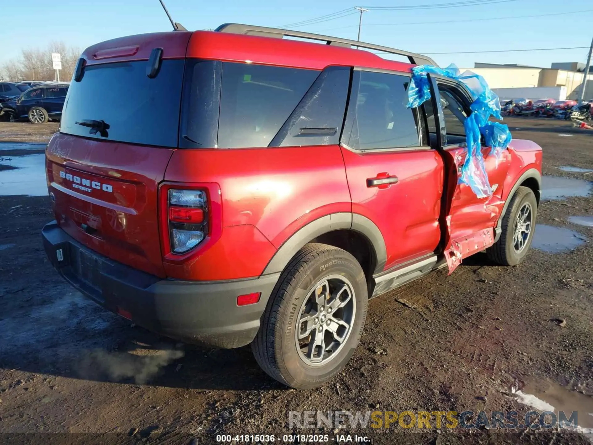 4 Photograph of a damaged car 3FMCR9B61PRD86510 FORD BRONCO SPORT 2023