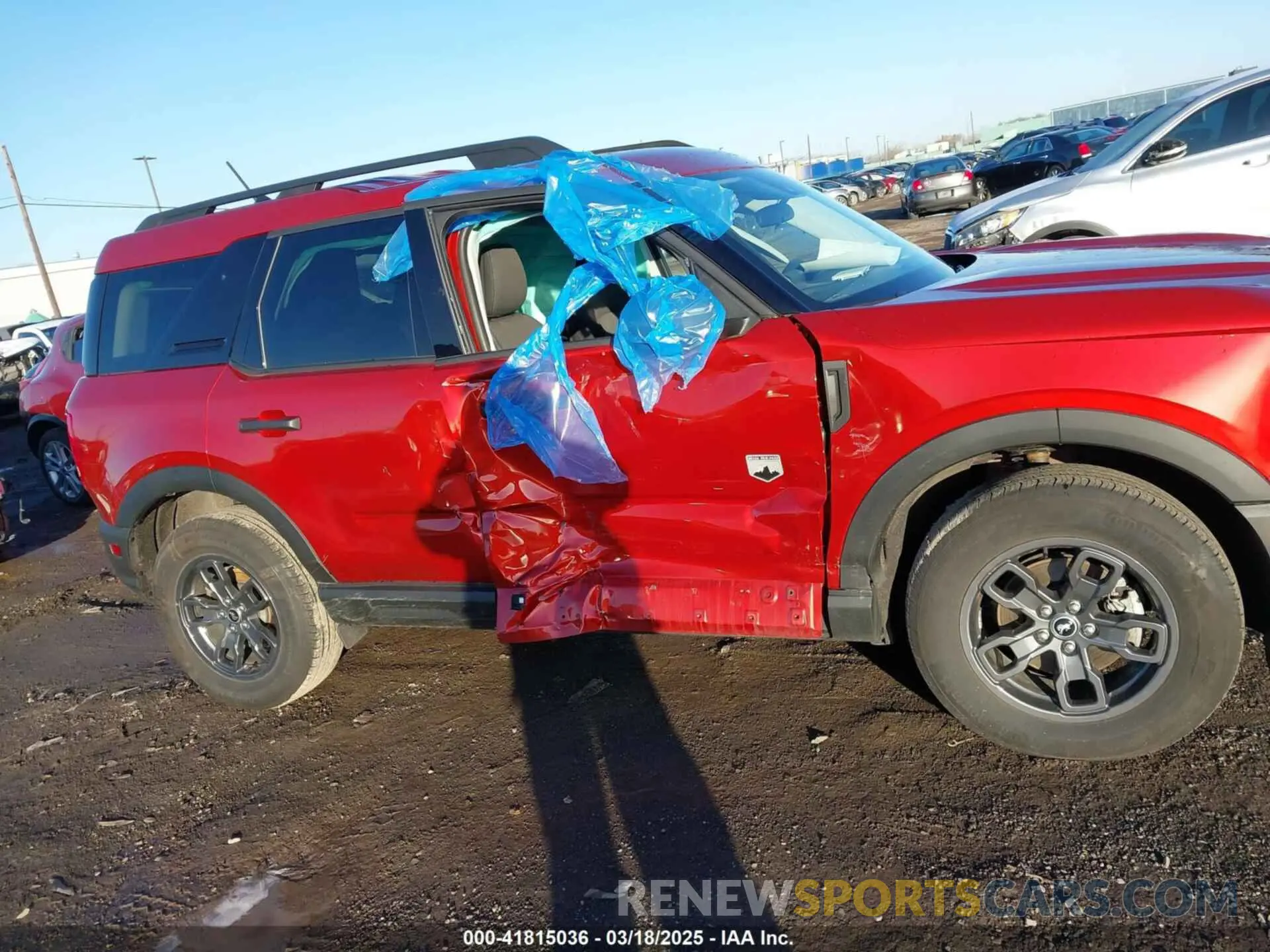 6 Photograph of a damaged car 3FMCR9B61PRD86510 FORD BRONCO SPORT 2023