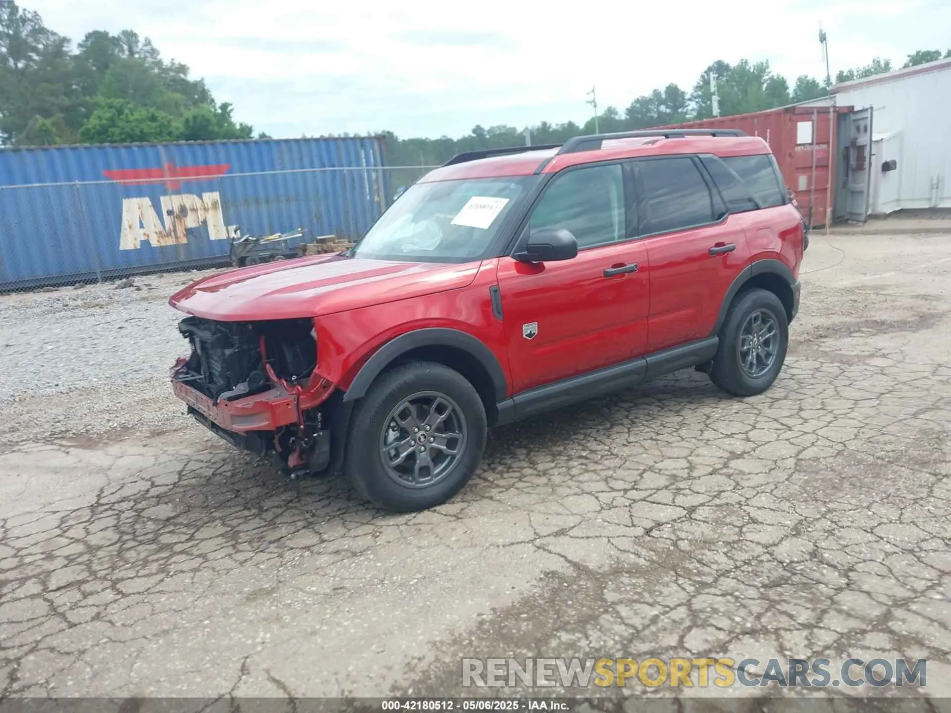 2 Photograph of a damaged car 3FMCR9B61PRE29744 FORD BRONCO SPORT 2023
