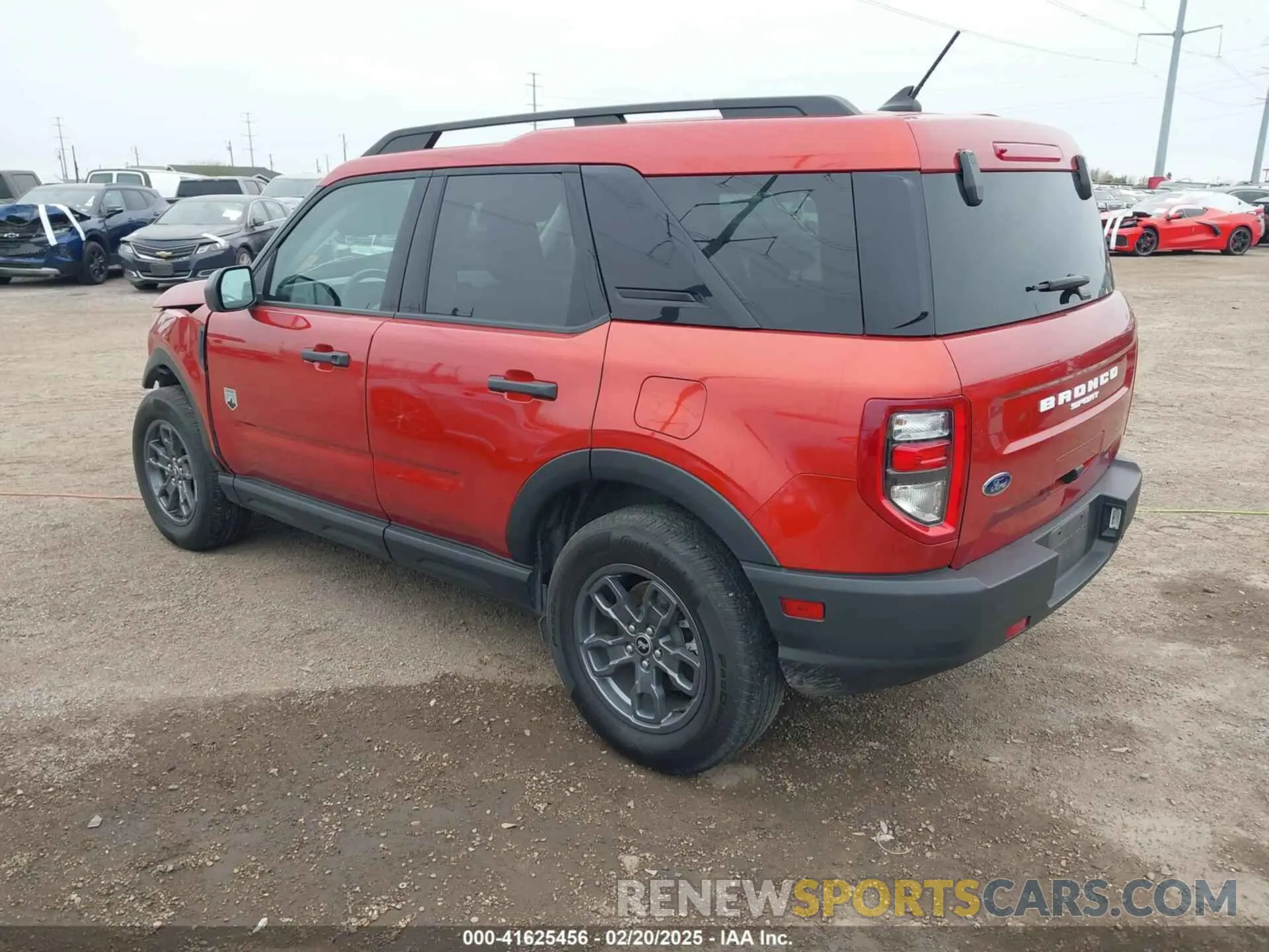 3 Фотография поврежденного автомобиля 3FMCR9B61PRE32675 FORD BRONCO SPORT 2023