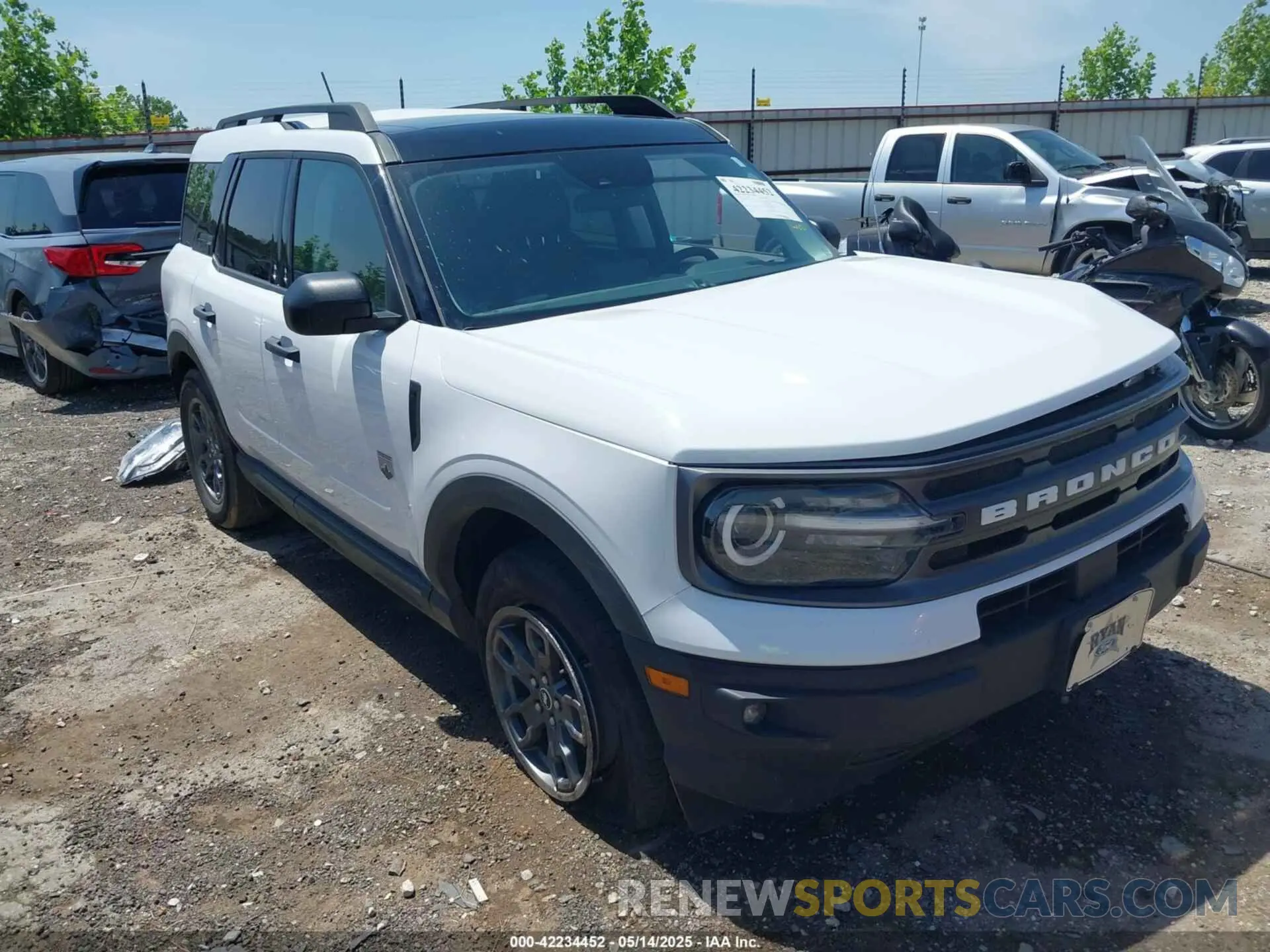 1 Фотография поврежденного автомобиля 3FMCR9B62PRD05384 FORD BRONCO SPORT 2023
