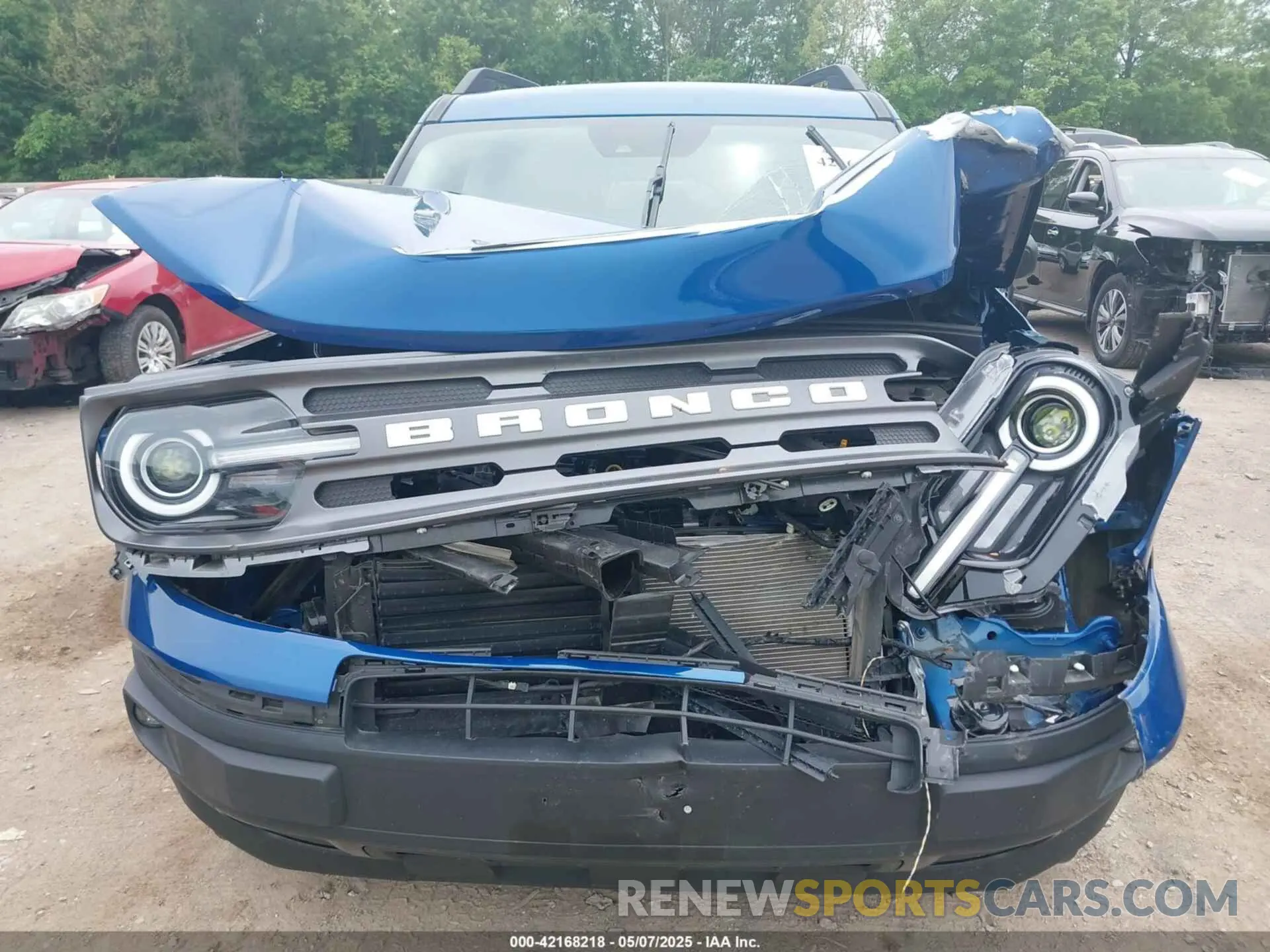 12 Photograph of a damaged car 3FMCR9B62PRD70686 FORD BRONCO SPORT 2023