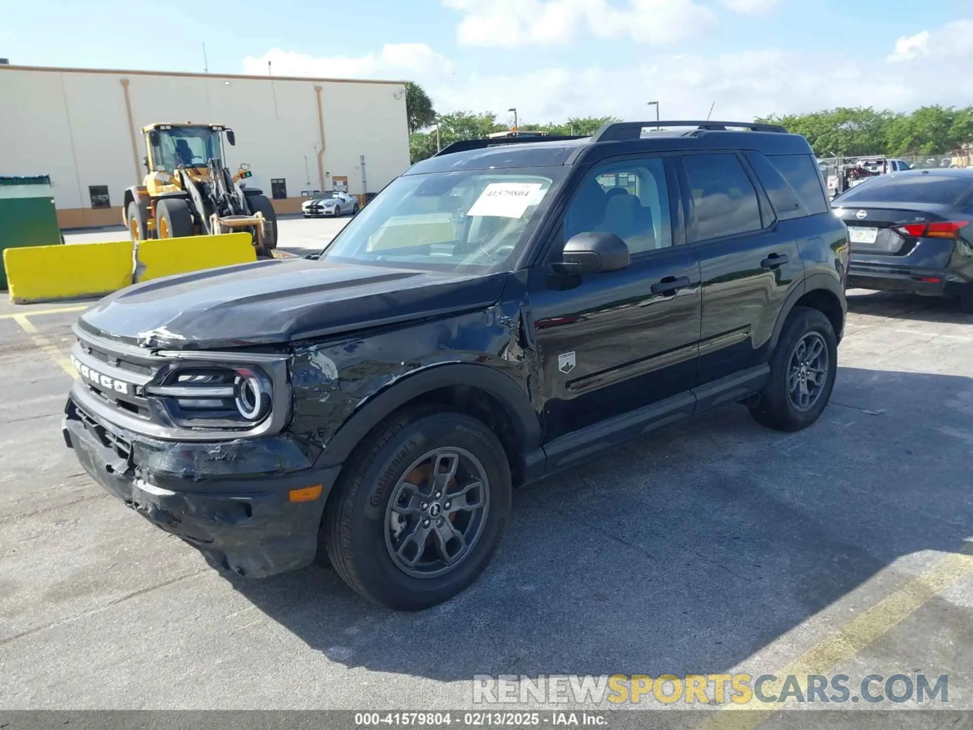 2 Фотография поврежденного автомобиля 3FMCR9B62PRE06232 FORD BRONCO SPORT 2023