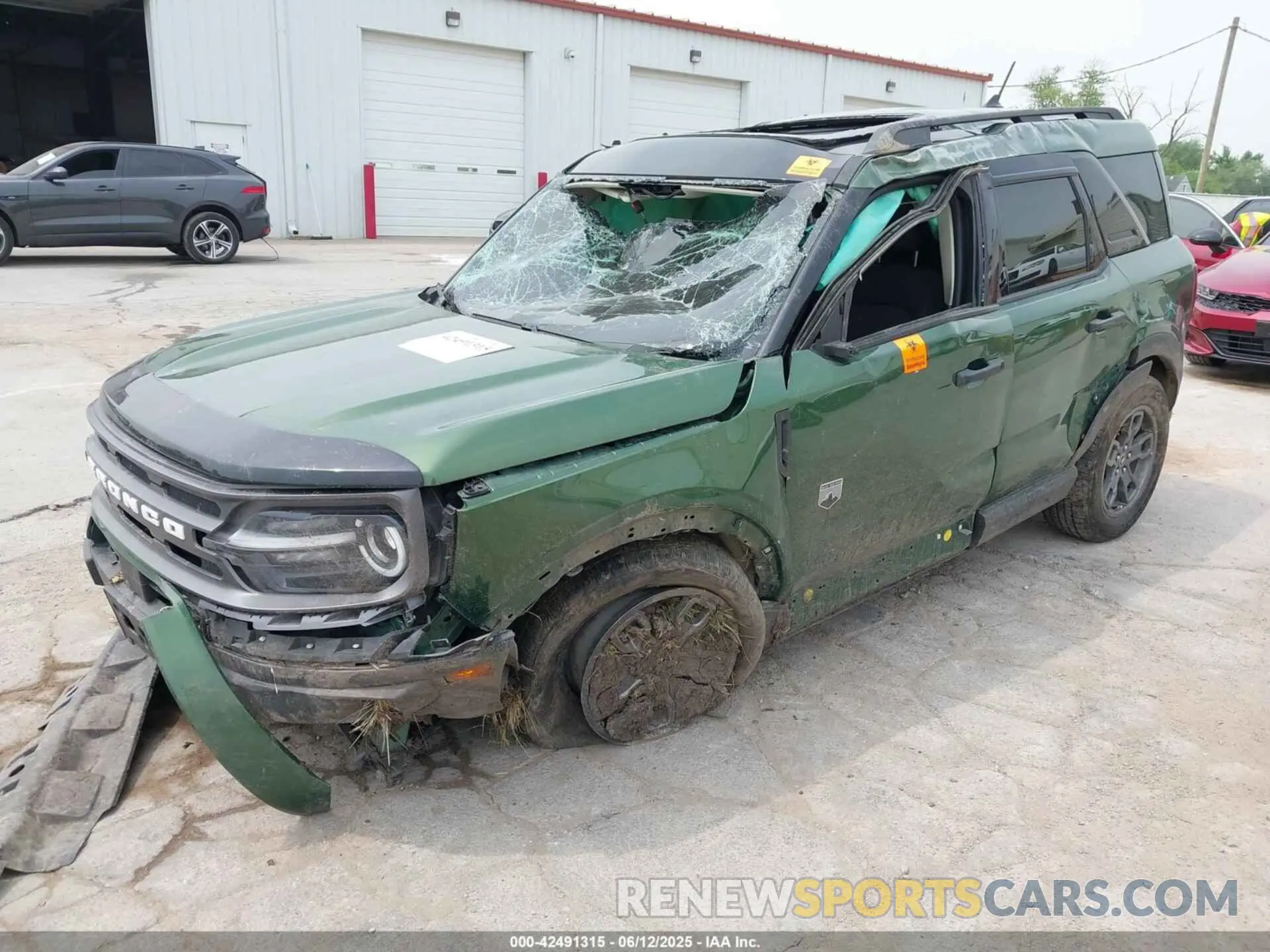 2 Photograph of a damaged car 3FMCR9B64PRD21313 FORD BRONCO SPORT 2023