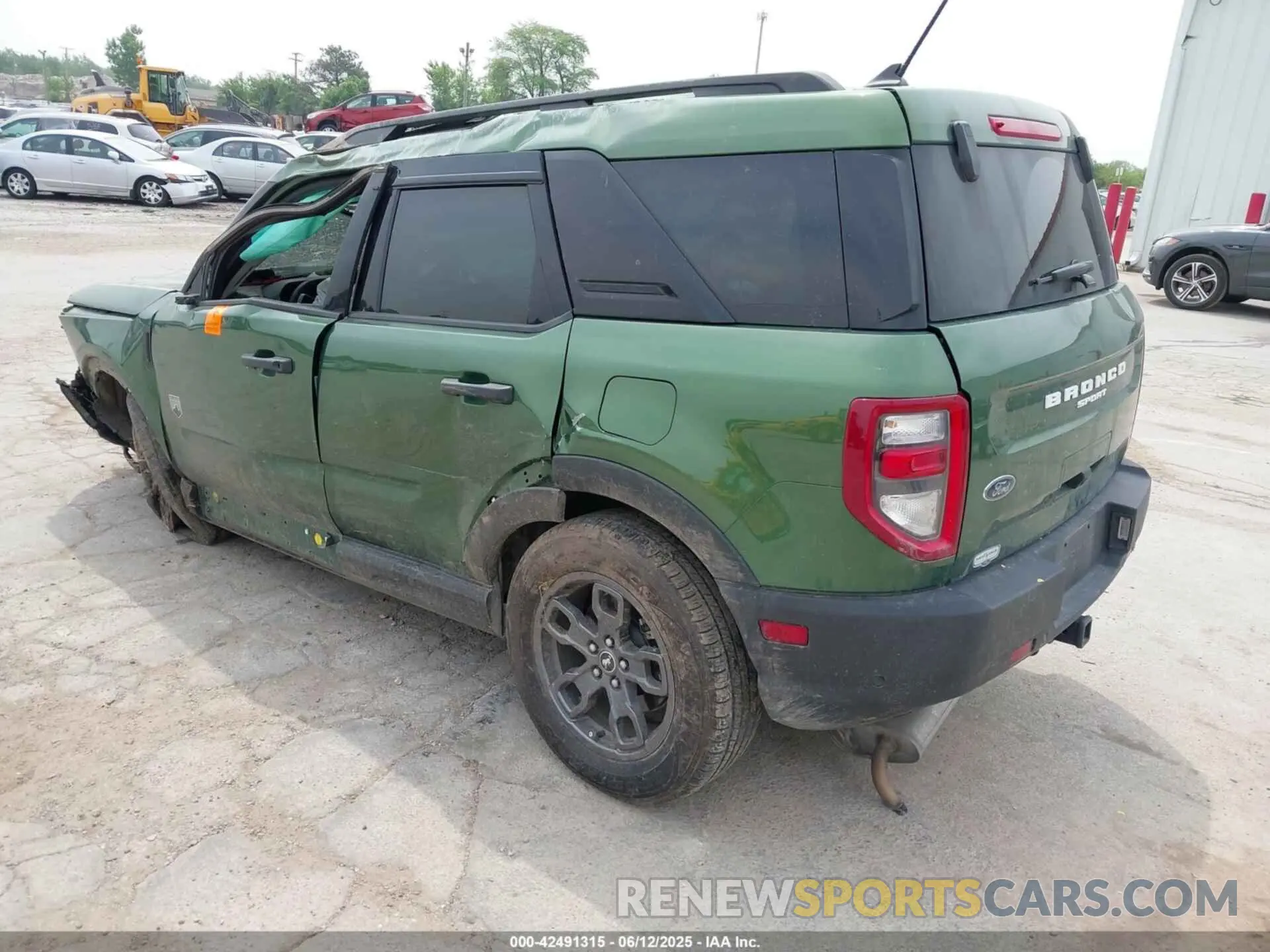 3 Photograph of a damaged car 3FMCR9B64PRD21313 FORD BRONCO SPORT 2023