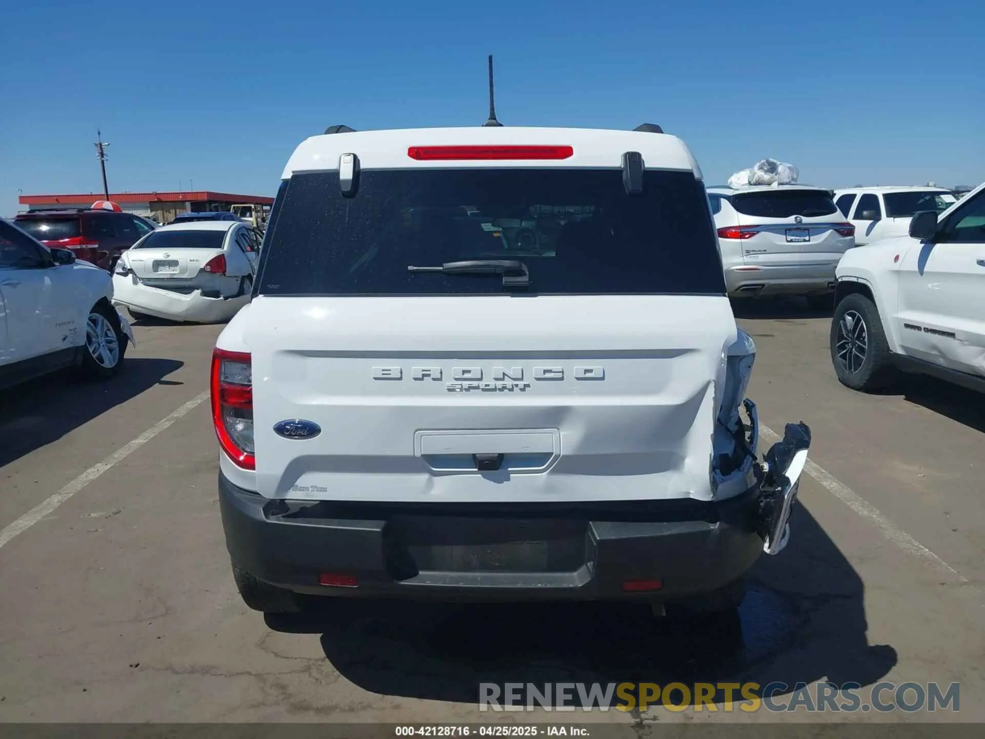 16 Фотография поврежденного автомобиля 3FMCR9B64PRD47457 FORD BRONCO SPORT 2023
