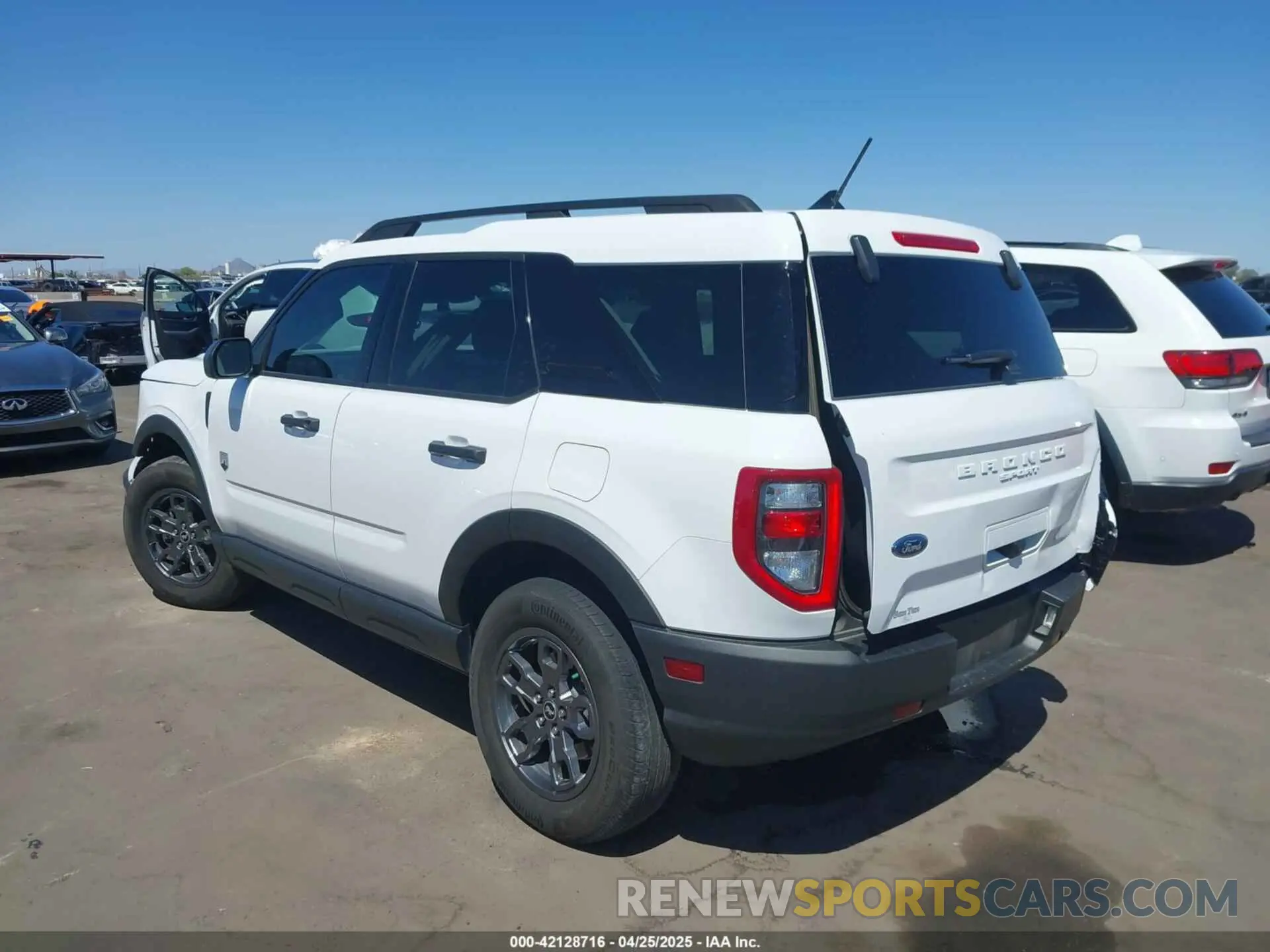 3 Фотография поврежденного автомобиля 3FMCR9B64PRD47457 FORD BRONCO SPORT 2023