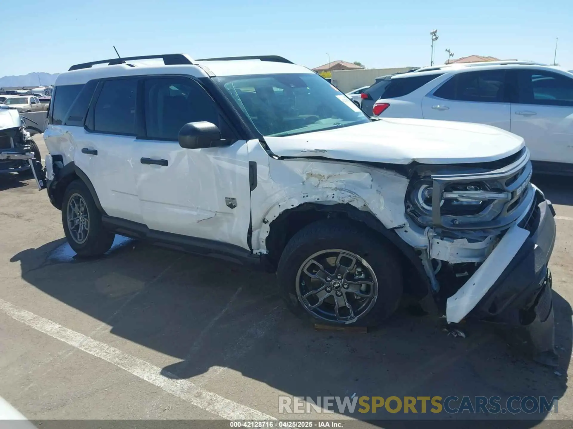 6 Фотография поврежденного автомобиля 3FMCR9B64PRD47457 FORD BRONCO SPORT 2023