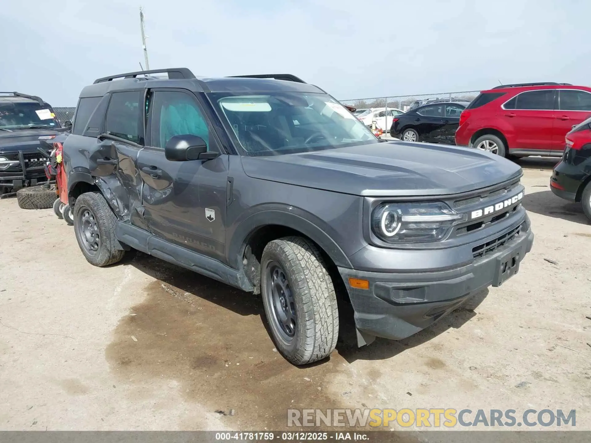 1 Фотография поврежденного автомобиля 3FMCR9B64PRE17426 FORD BRONCO SPORT 2023
