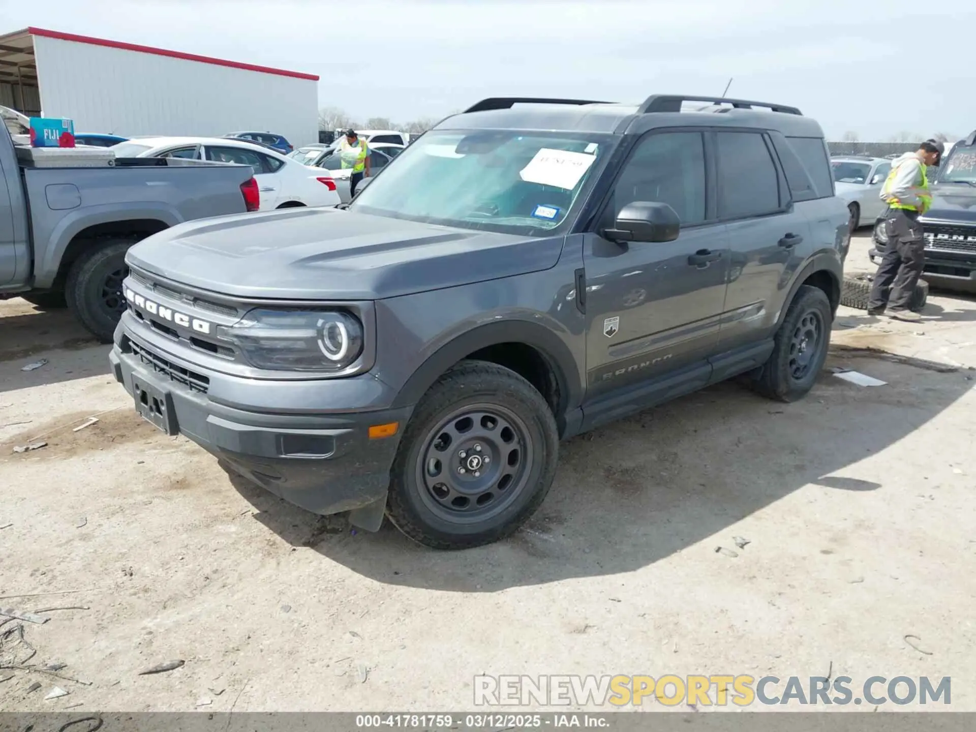 2 Фотография поврежденного автомобиля 3FMCR9B64PRE17426 FORD BRONCO SPORT 2023