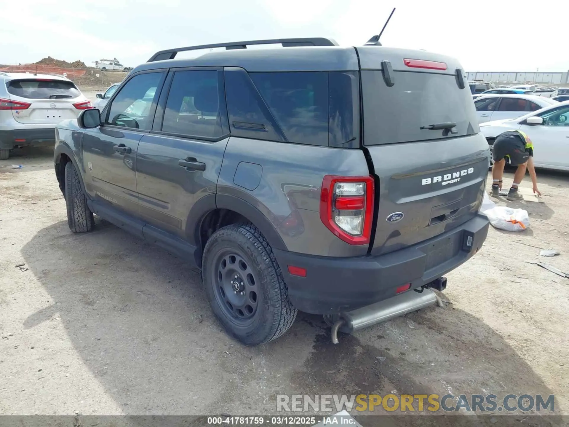3 Фотография поврежденного автомобиля 3FMCR9B64PRE17426 FORD BRONCO SPORT 2023