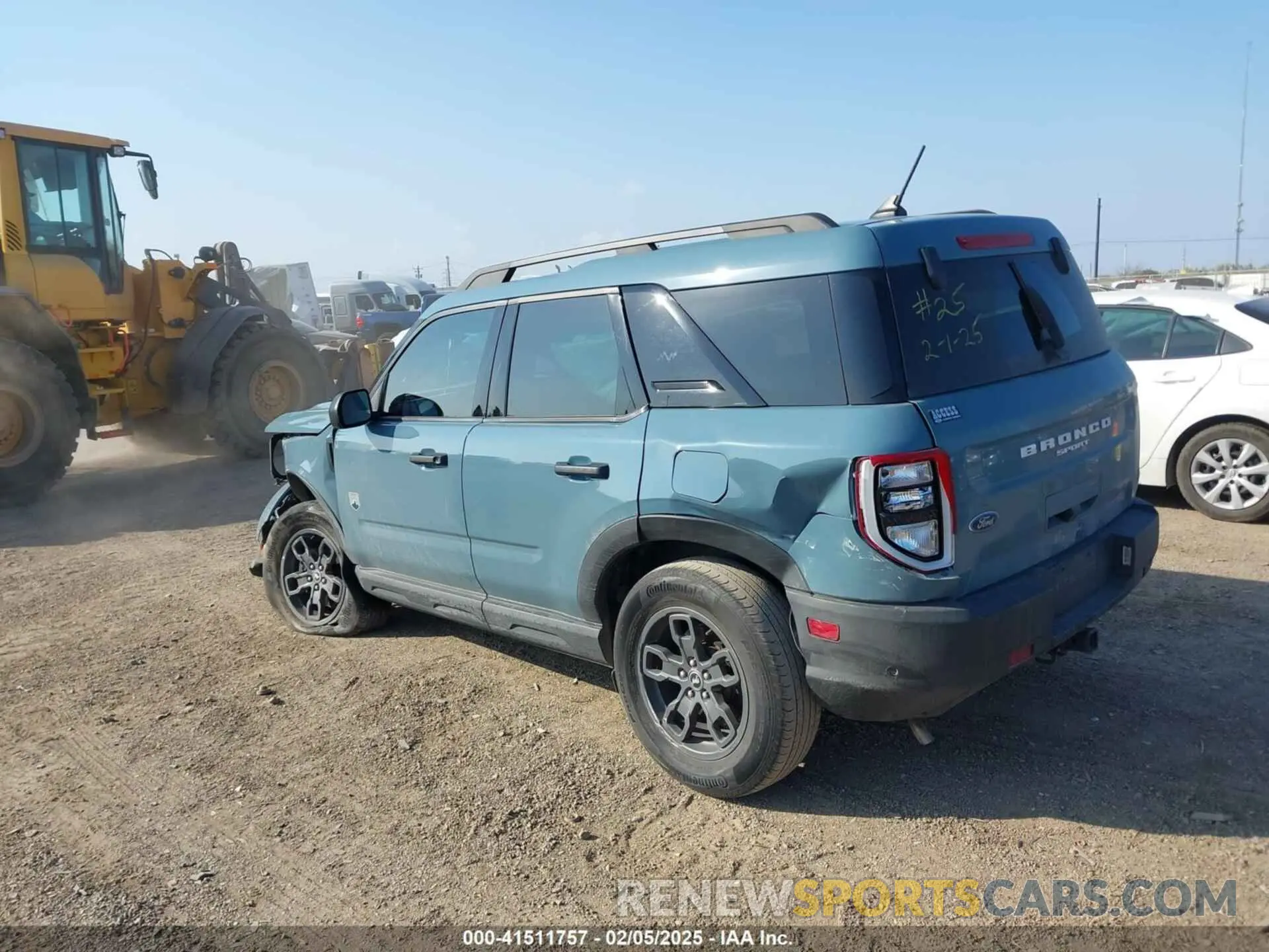 14 Photograph of a damaged car 3FMCR9B65PRD13818 FORD BRONCO SPORT 2023
