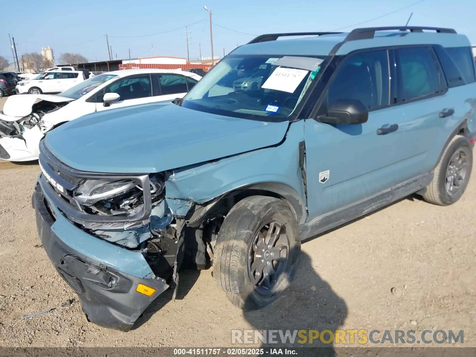 6 Photograph of a damaged car 3FMCR9B65PRD13818 FORD BRONCO SPORT 2023