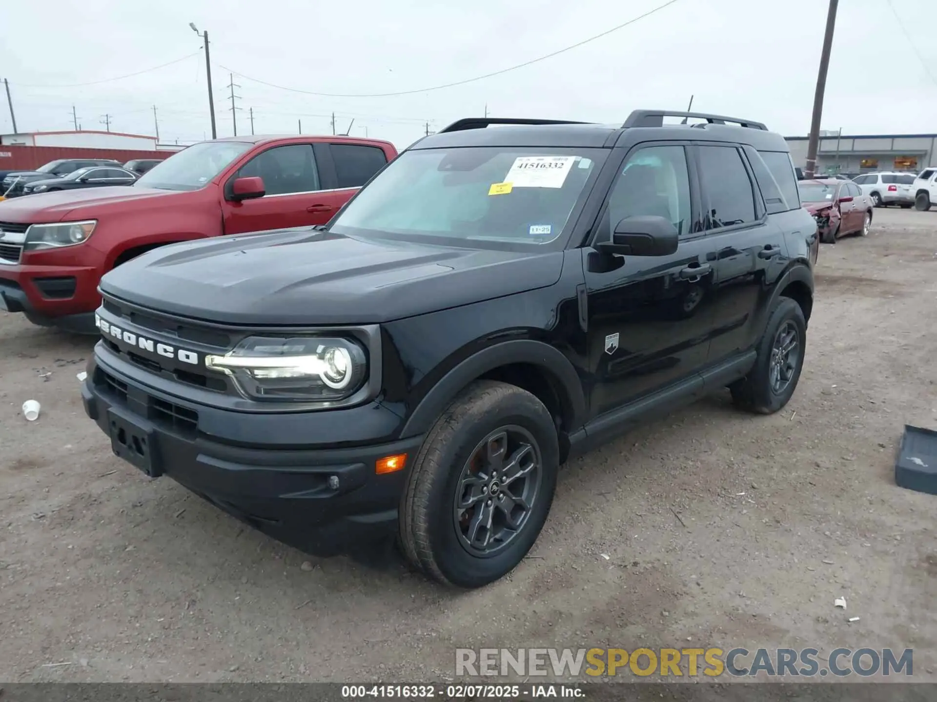2 Фотография поврежденного автомобиля 3FMCR9B65PRD36080 FORD BRONCO SPORT 2023