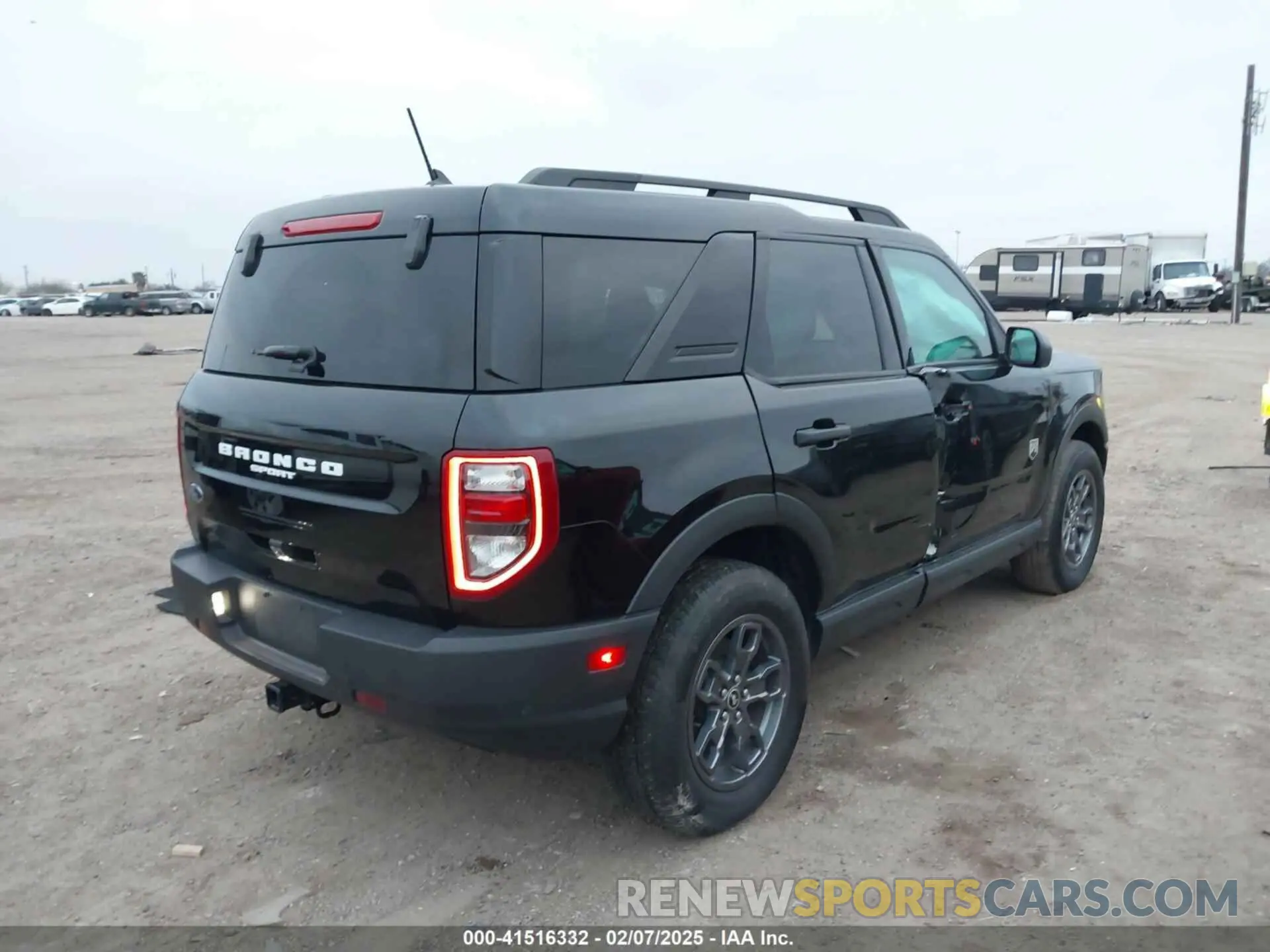 4 Фотография поврежденного автомобиля 3FMCR9B65PRD36080 FORD BRONCO SPORT 2023