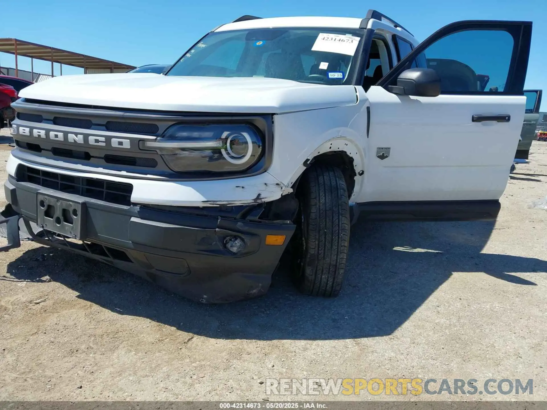 6 Фотография поврежденного автомобиля 3FMCR9B65PRE10890 FORD BRONCO SPORT 2023