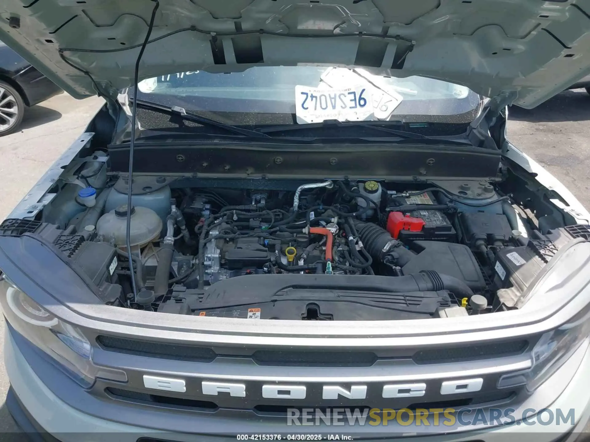 10 Photograph of a damaged car 3FMCR9B66PRD10216 FORD BRONCO SPORT 2023