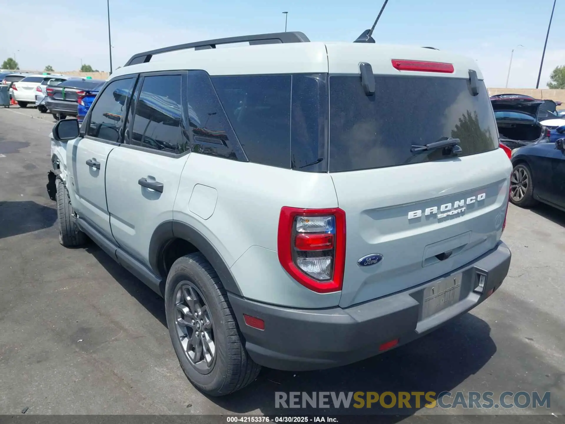 3 Photograph of a damaged car 3FMCR9B66PRD10216 FORD BRONCO SPORT 2023