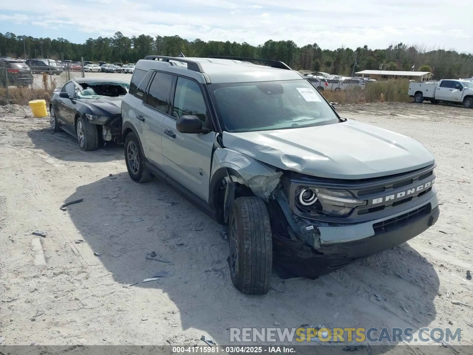 1 Photograph of a damaged car 3FMCR9B66PRD23709 FORD BRONCO SPORT 2023