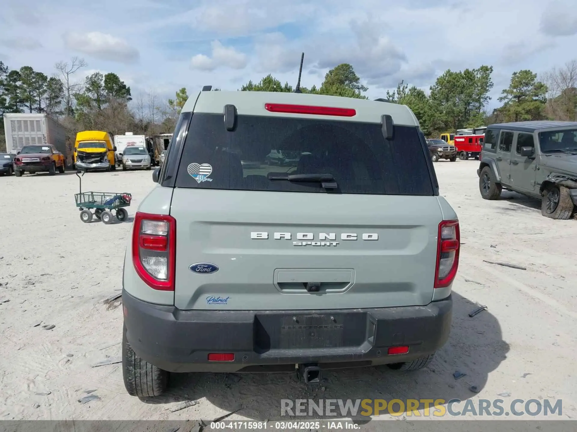 16 Photograph of a damaged car 3FMCR9B66PRD23709 FORD BRONCO SPORT 2023